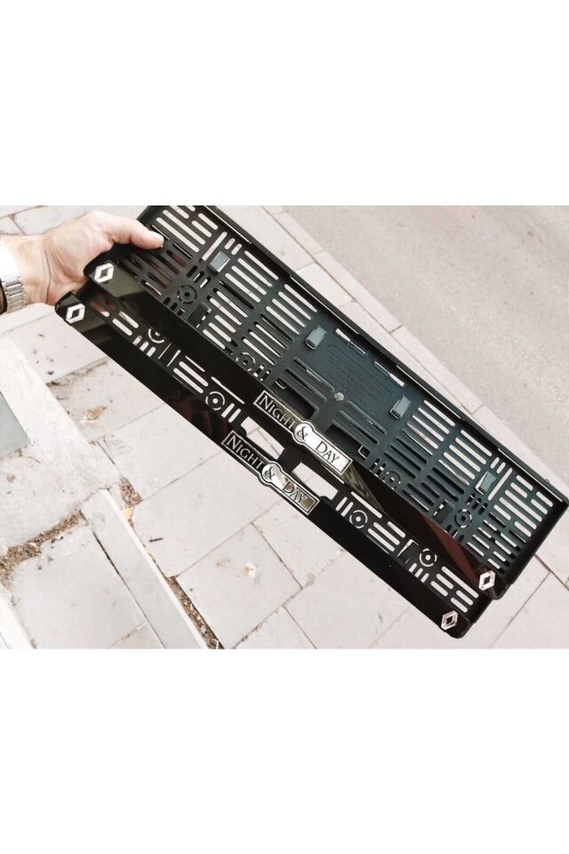 PLAKALIK RENAULT Uyumlu NIGHT DAY LAZER KESİM PLEKSİ ( 2 ADET )