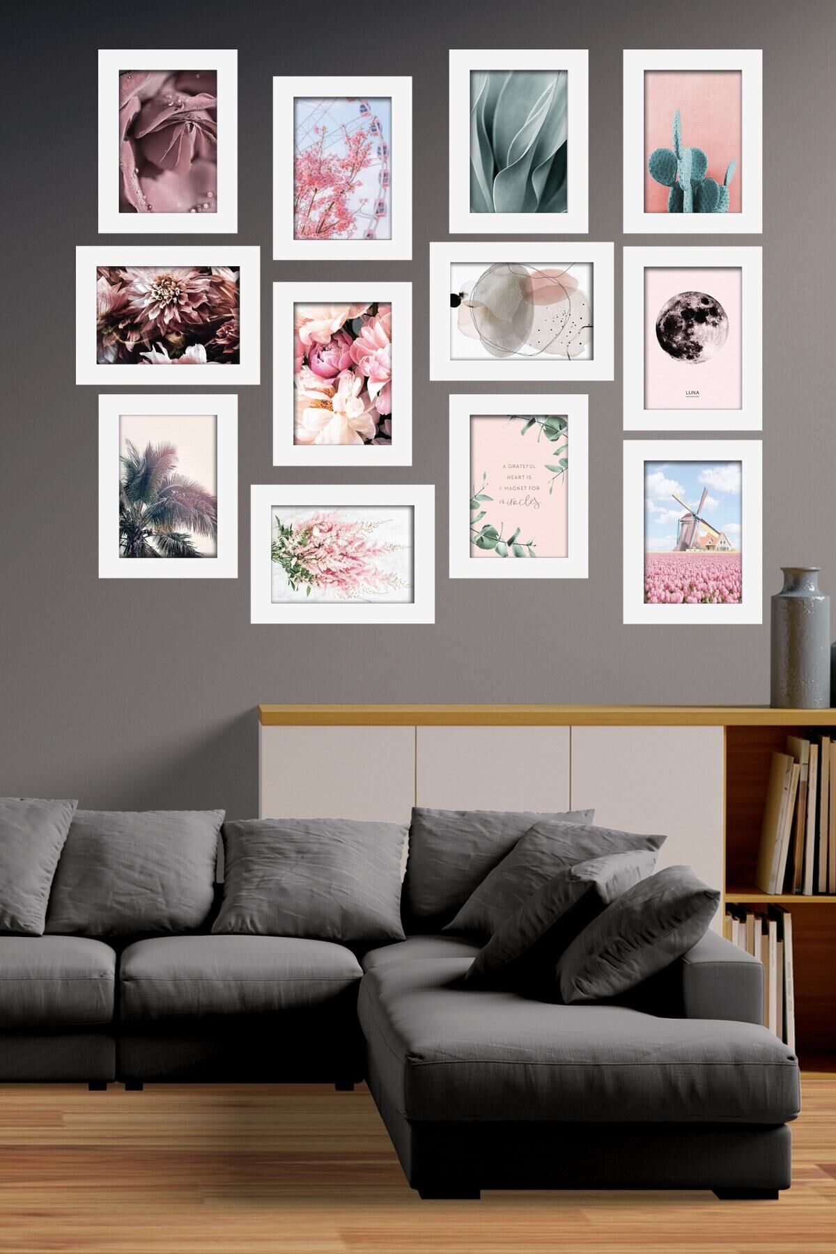 Modern Style 12 Parçalı Mdf Tablo Mck038