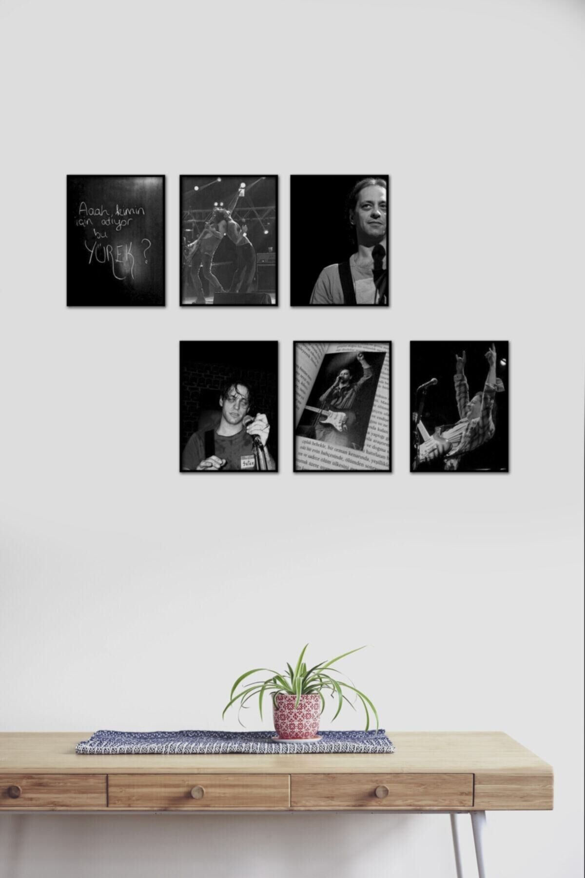 Duman Kaan Tangöze 6 Parça Mdf Tablo