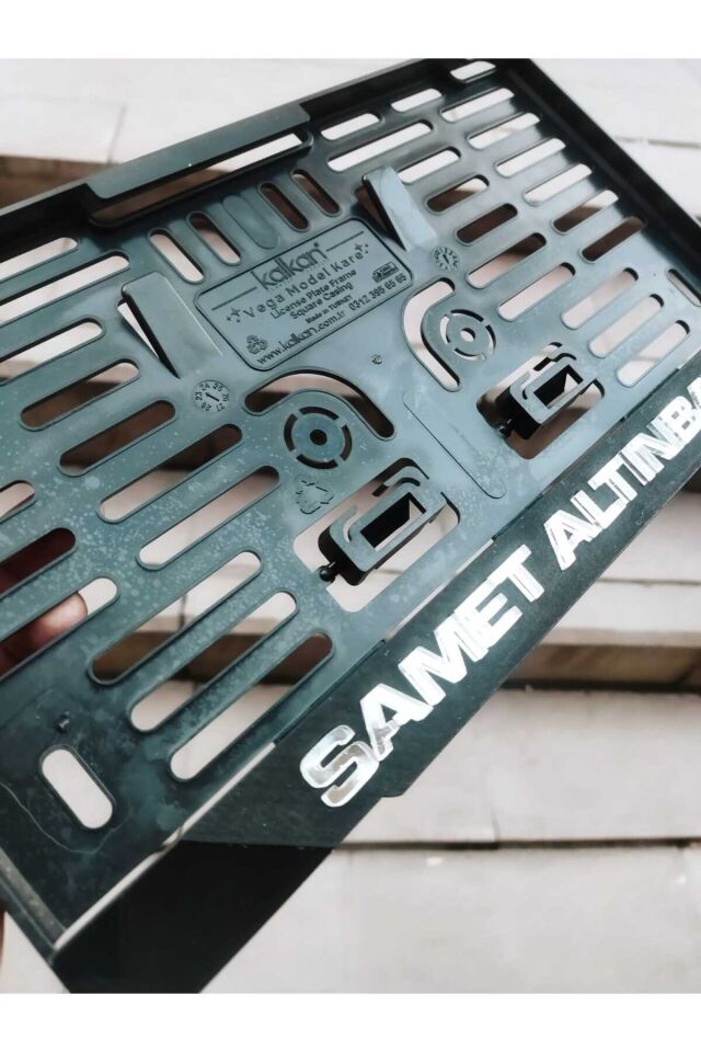 KARE Plakalık Lazer Kesim Pleksi ÖZEL ÜRETİM MAT SİYAH | İSİMLİ PLAKALIK | KİŞİYE ÖZEL PLAKALIK