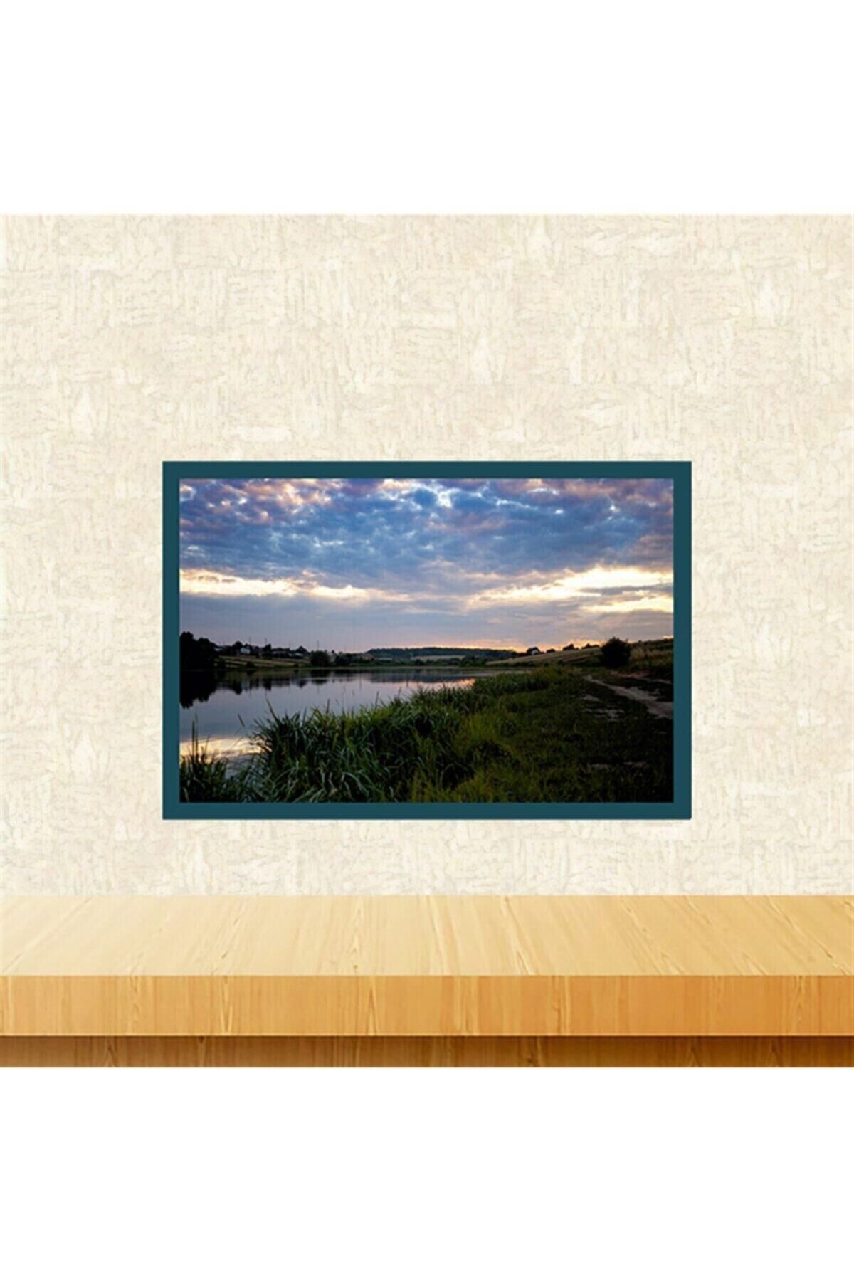 Doğa Tasarımlı 20-30 Cm Retro Ahşap Tablo Tkfx6024