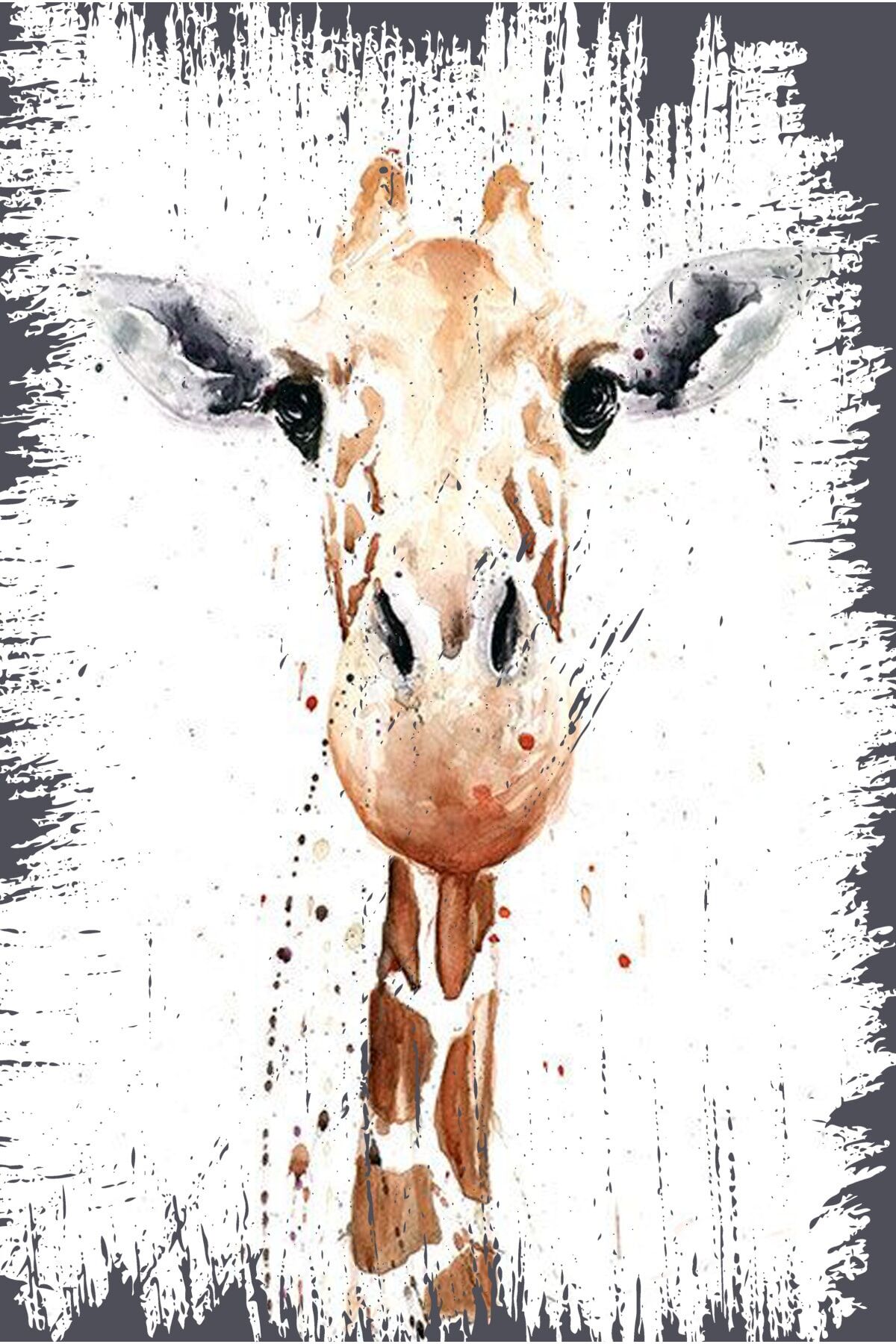 Retro Ahşap Duvar Poster 20x30