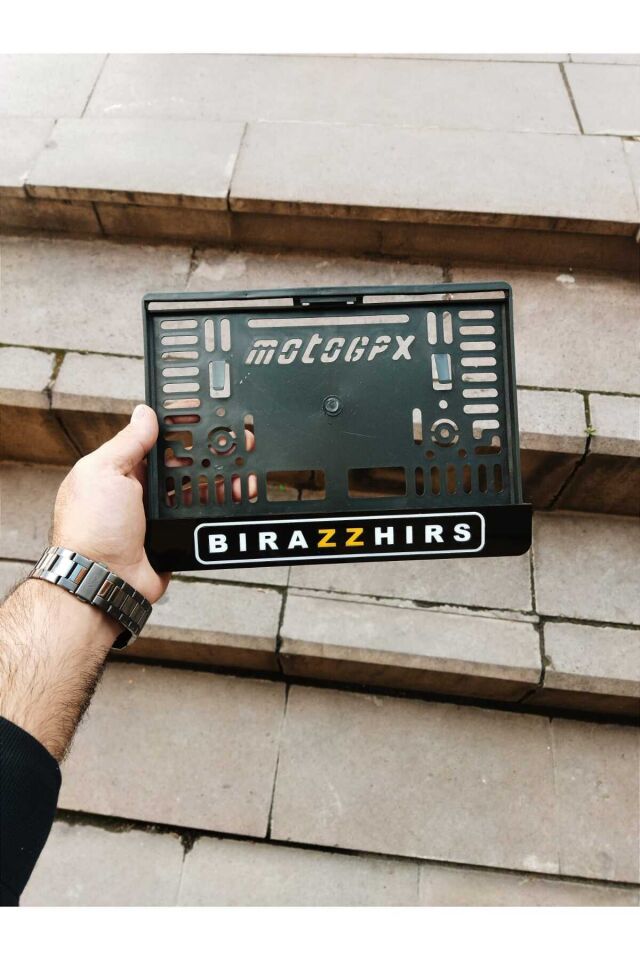 Motorsiklet Plakalık Lazer Kesim Pleksi plakalık | kişiye özel plakalık Uyumlu