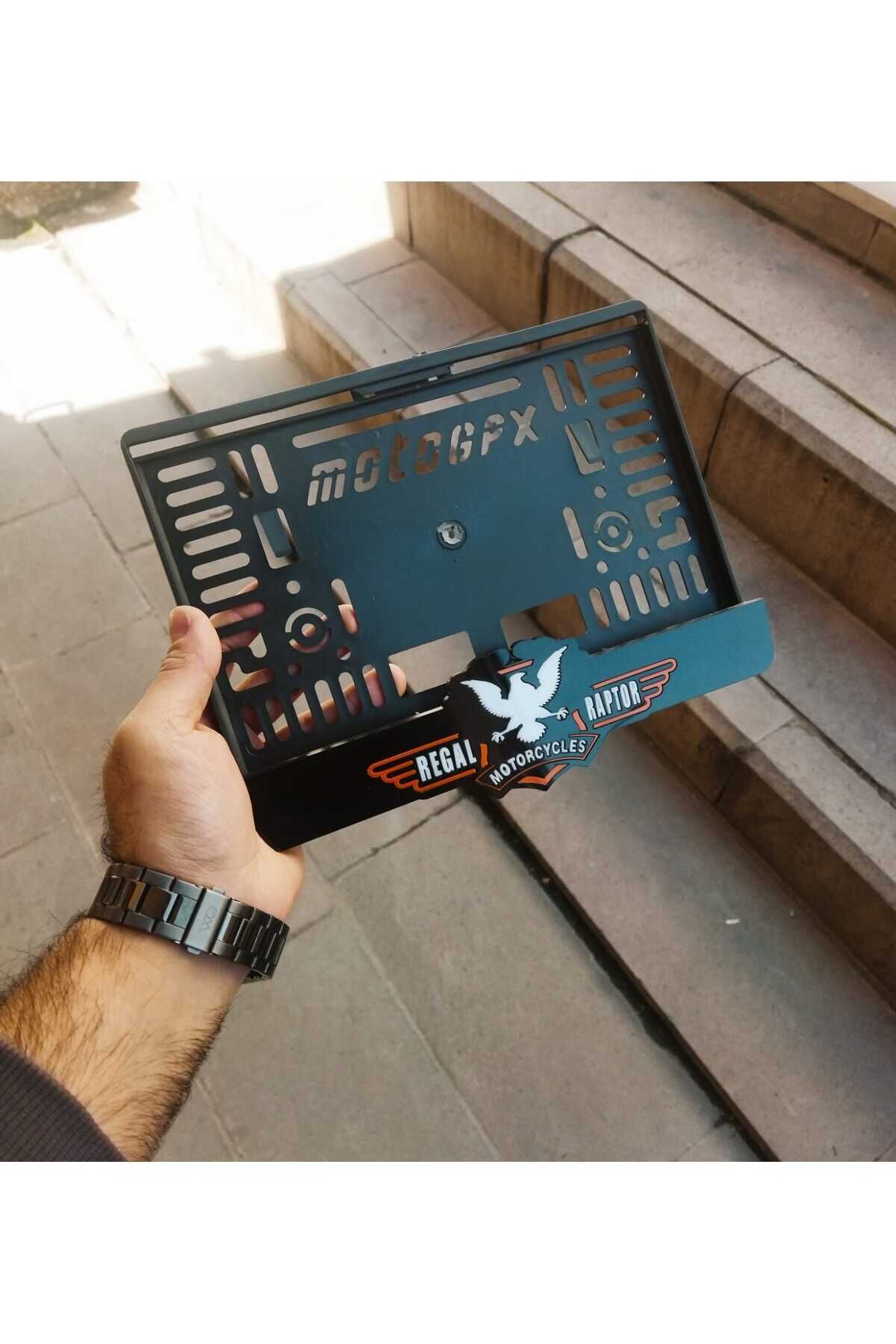 MOTORSİKLET PLAKALIK REGAL RAPTOR | MOTOR PLAKALIK | KİŞİYE ÖZEL PLAKALIK