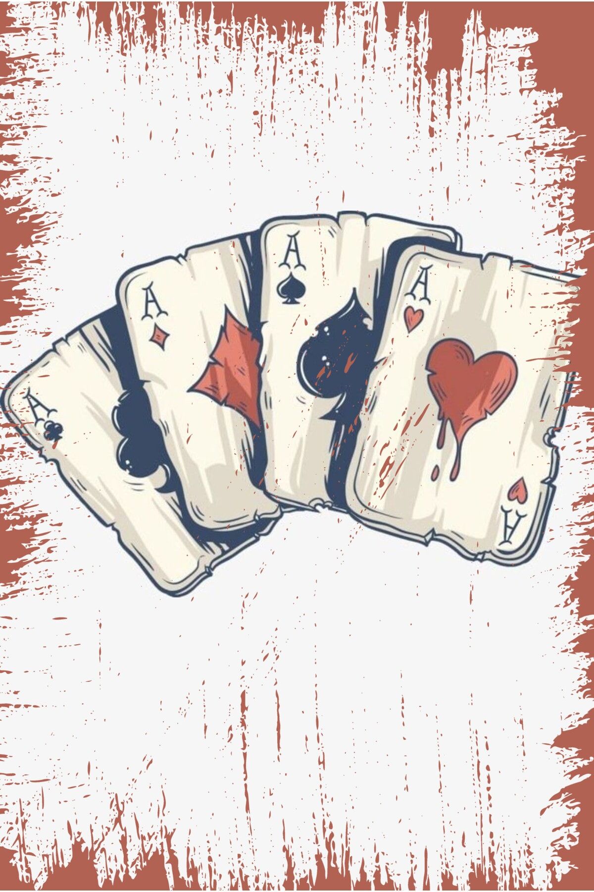 Retro Ahşap Duvar Poster 20x30