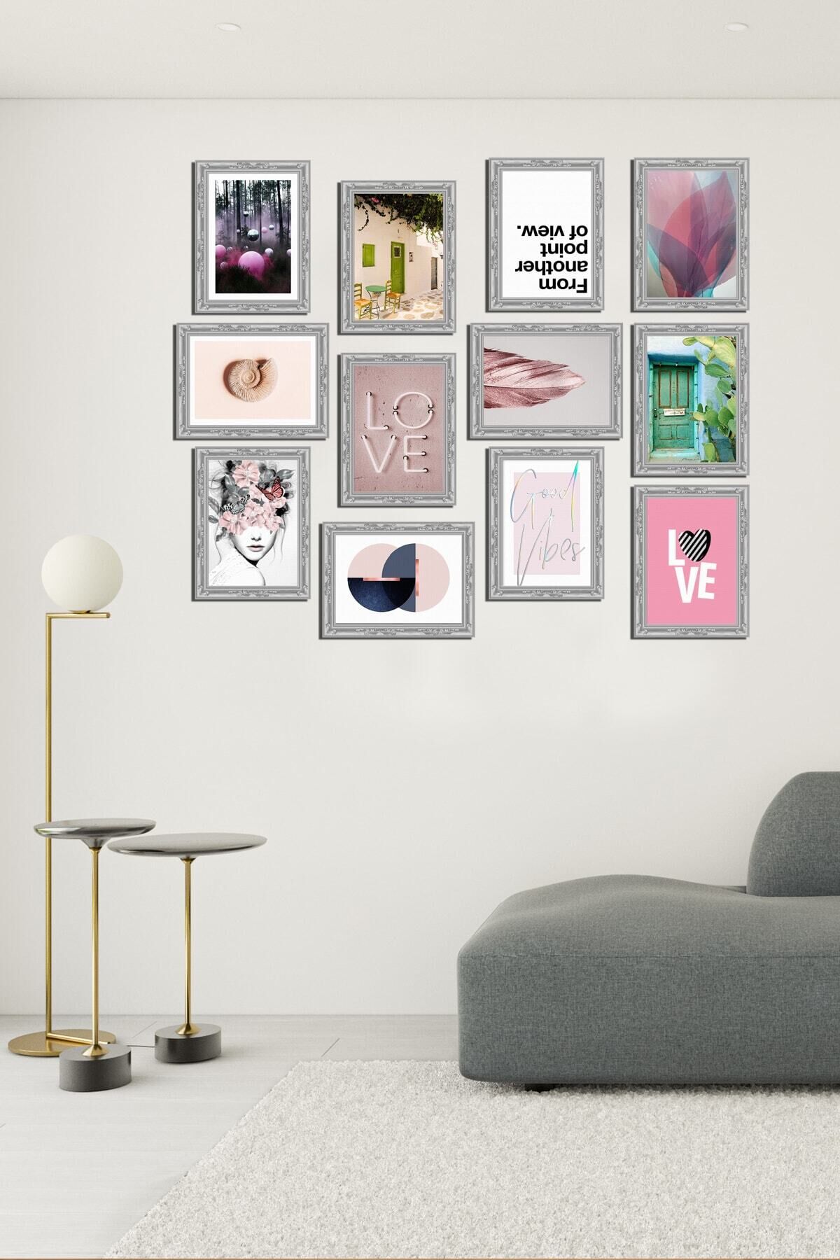 Modern Style 12 Parçalı Mdf Tablo Mck093