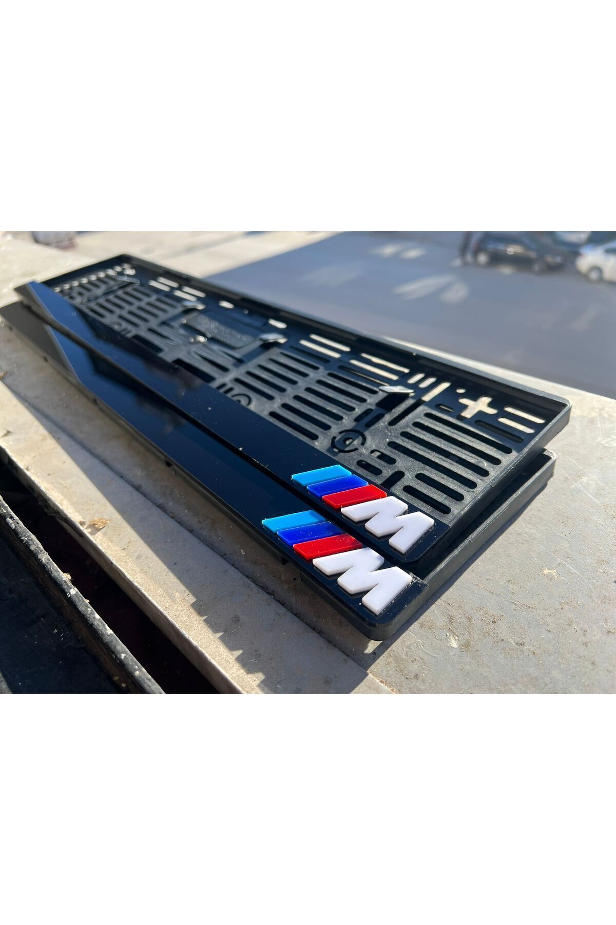 Bmw///m Logolu Pleksi Plakalık