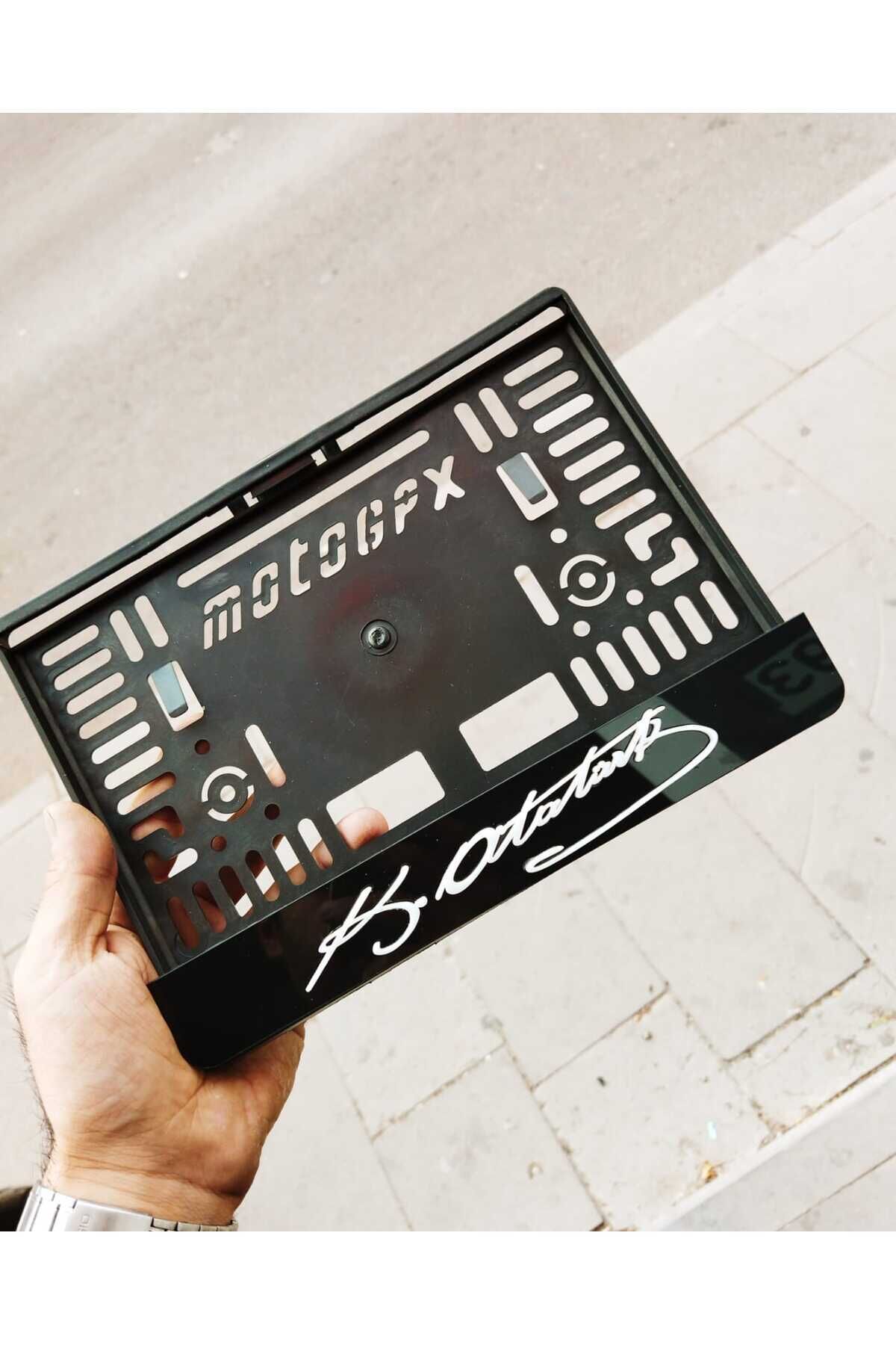 Motoriklet Plakalık Lazer Kesim Pleksi/ K.atatürk Imzalı