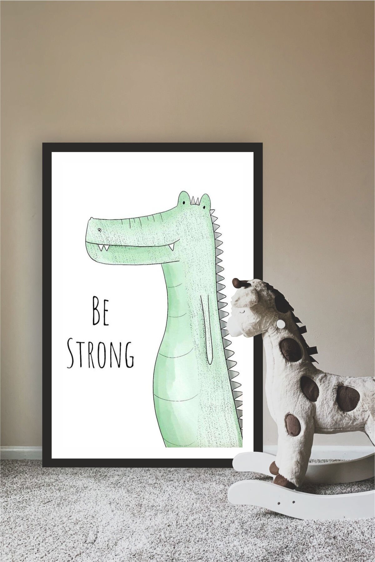 Çocuk Odası Tasarımlı Çerçeve Görünümlü Mdf Tablo