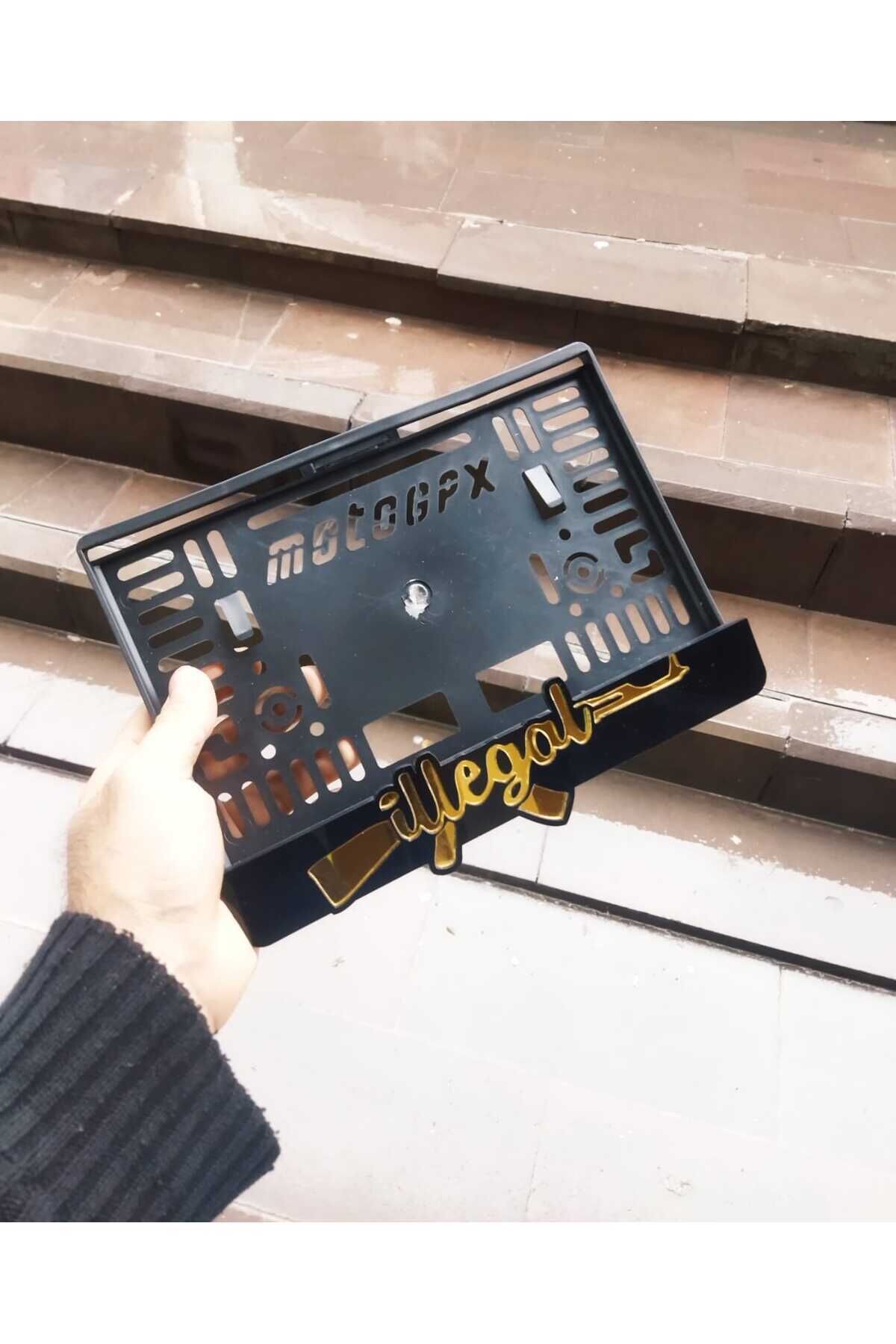 Motorsiklet Plakalık Lazer Kesim Pleksi / Illegal | Motor Plakalık | Isimli Plakalık