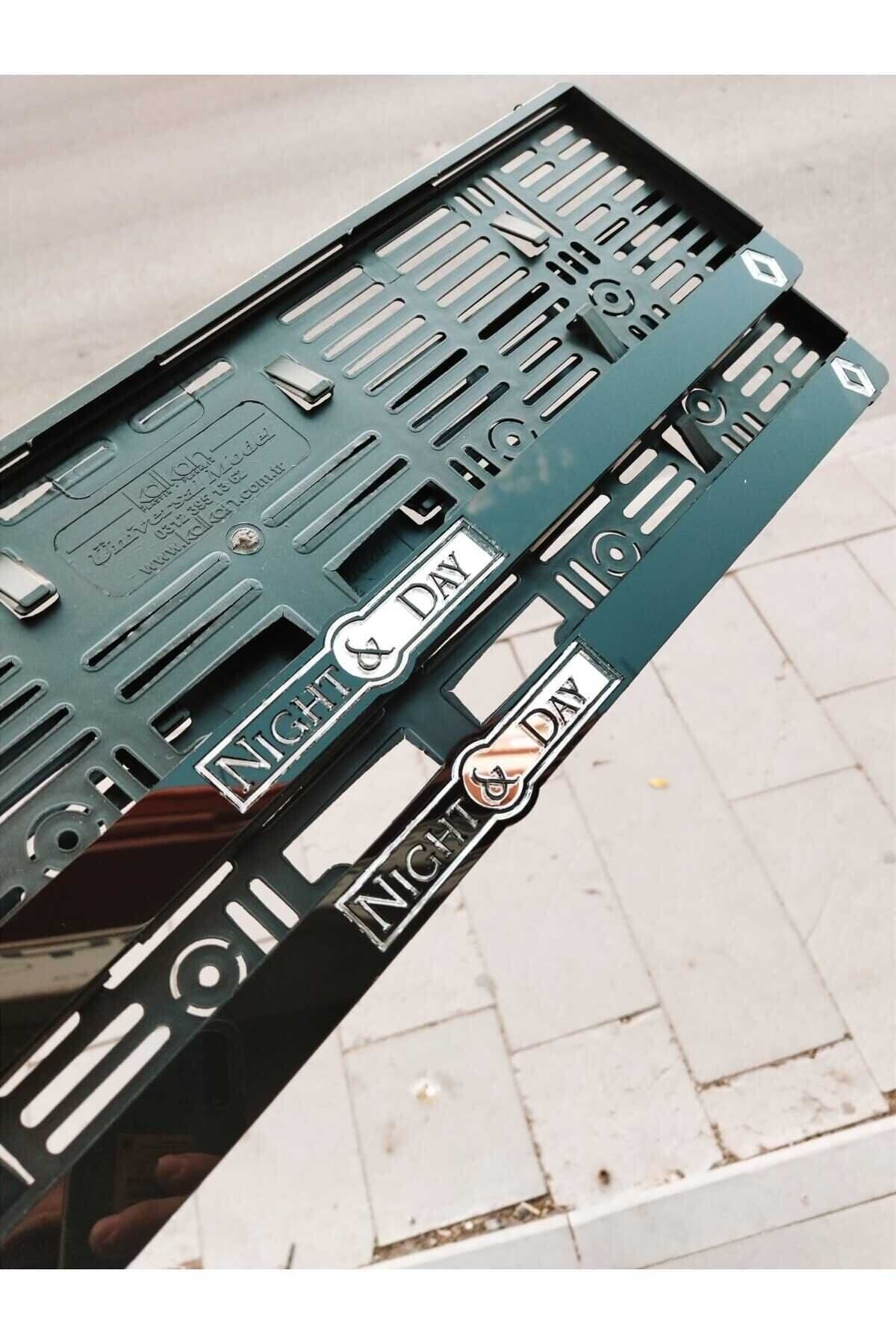 PLAKALIK RENAULT Uyumlu NIGHT DAY LAZER KESİM PLEKSİ ( 2 ADET )