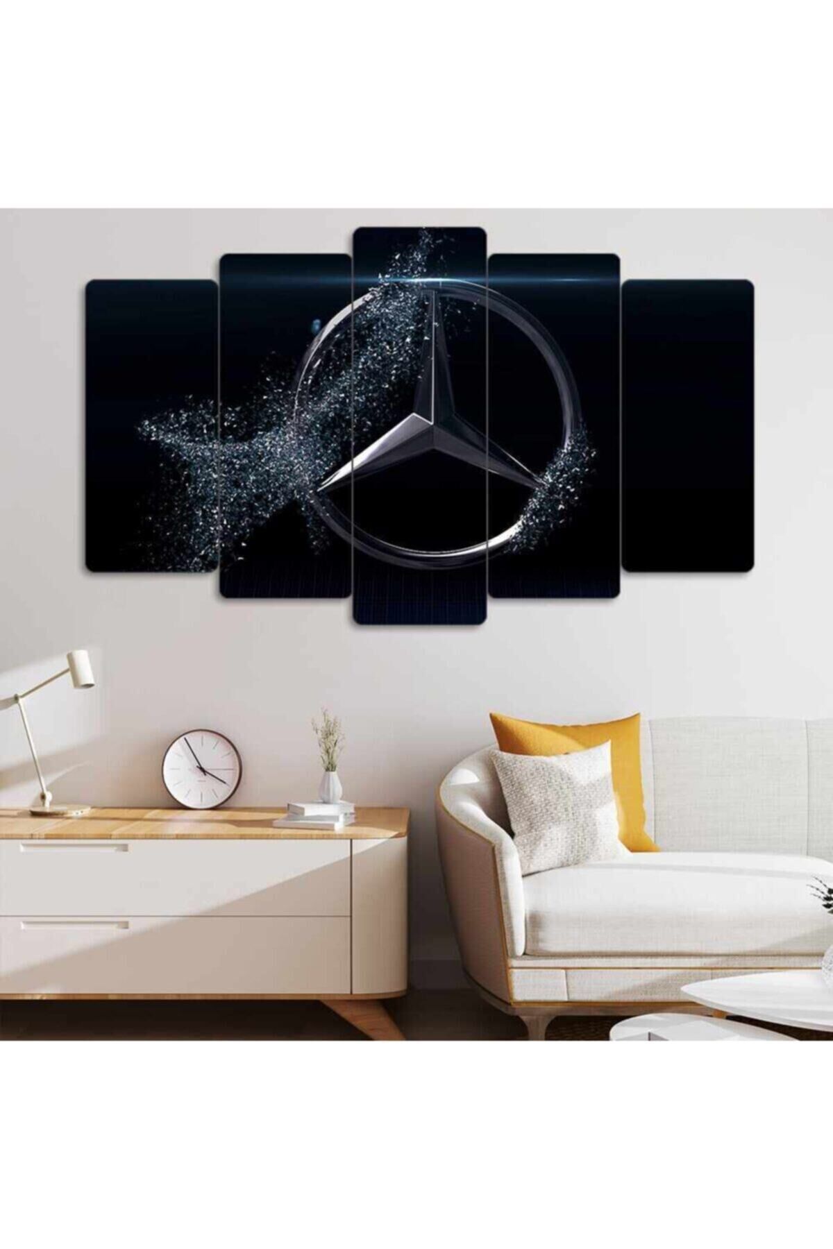 Mercedes-benz - 5 Parçalı Tablo