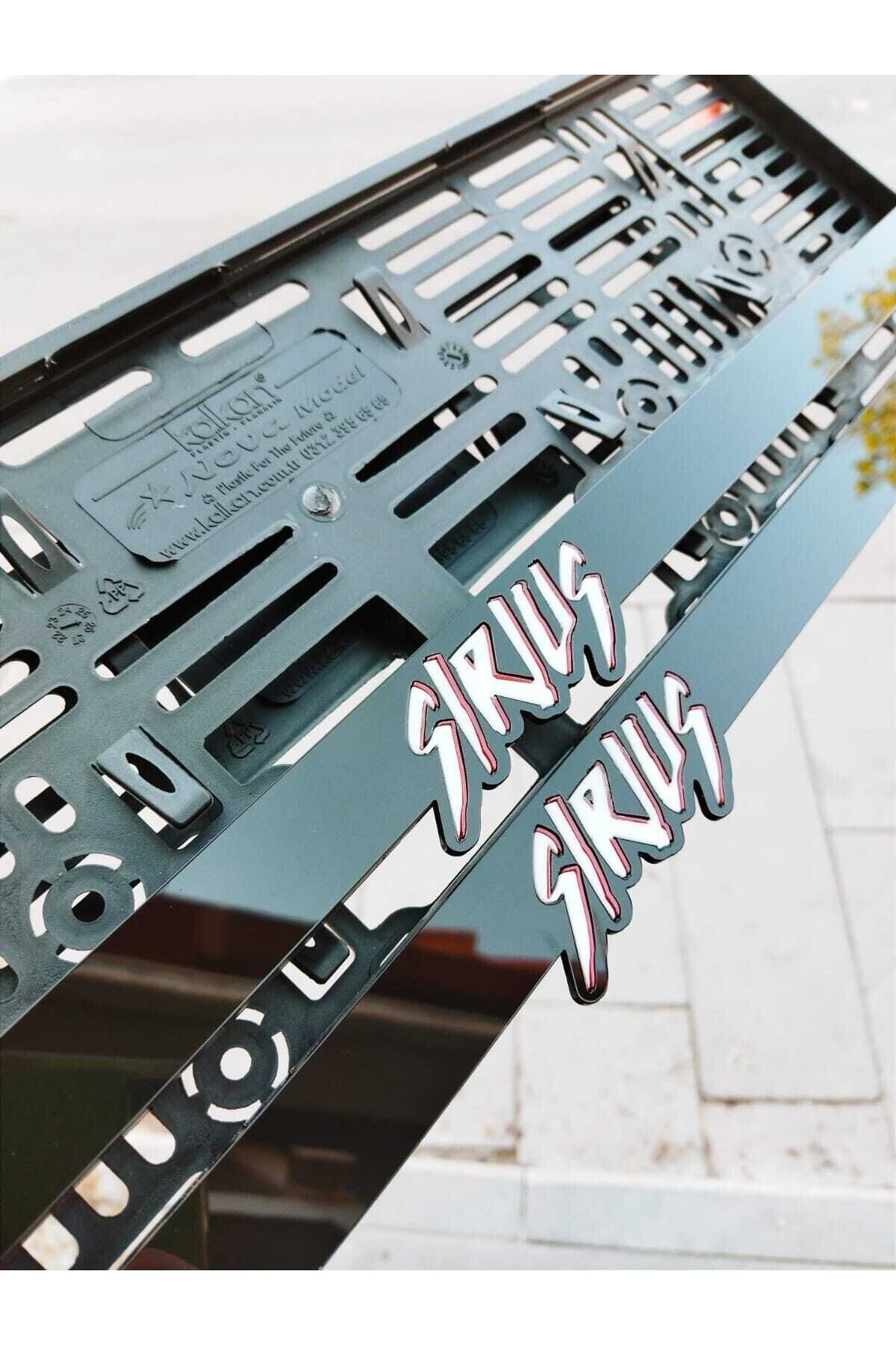 Plakalık Sirius Model Piyano Black Takmatik Lazer Kesim(çift)