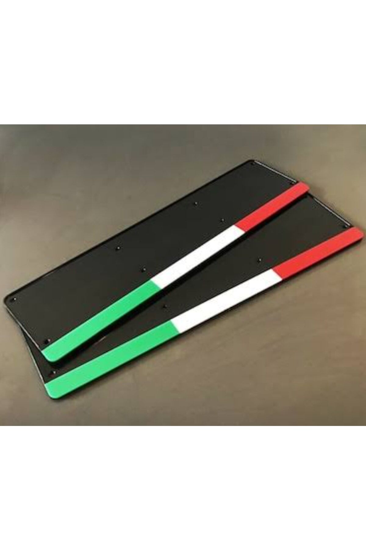 Italyan Pleksi Plakalık Ön Arka Uyumlu Takım 3d Lazer Kesim