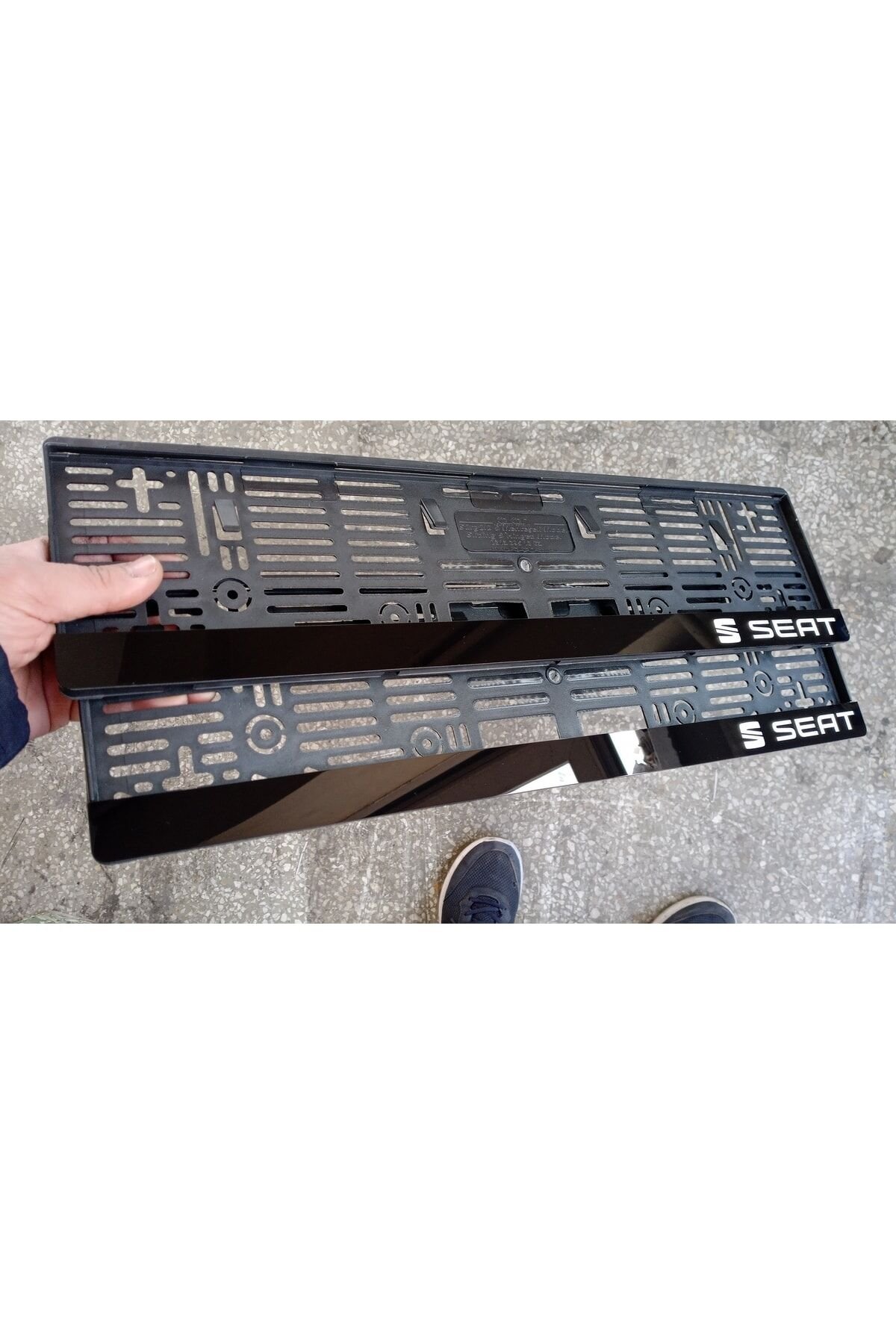 Seat Takmatik  uyumlu Pleksi Plakalık 2 Adet  Ve Birebir Uyumluluk