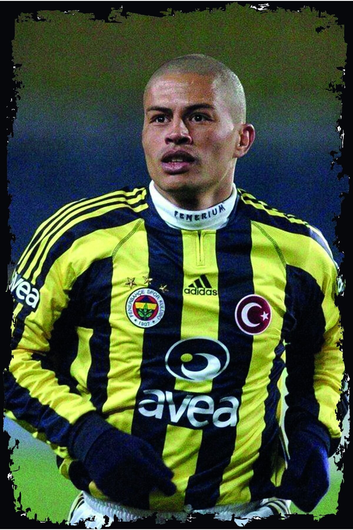 Retro Ahşap Duvar Poster 20x30