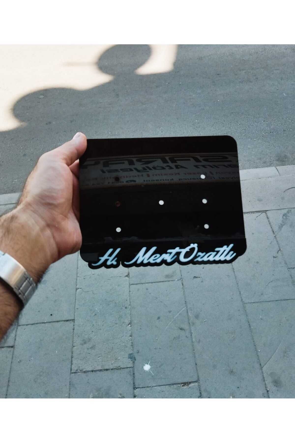 BİSİKLET PLAKALIK KİŞİYE ÖZEL LAZER KESİM PEKSİ 12*18cm