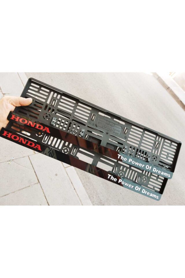 PLAKALIK HONDA Uyumlu LAZER KESİM PLEKSİ ( 2 ADET )