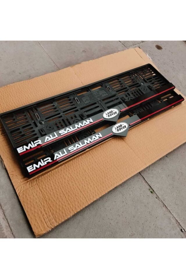 Plakalık Lazer Kesim Pleksi (2 Adet) Land Rover Uyumlu KİŞİYE ÖZEL PLAKALIK | İSİME ÖZEL PLAKALIK