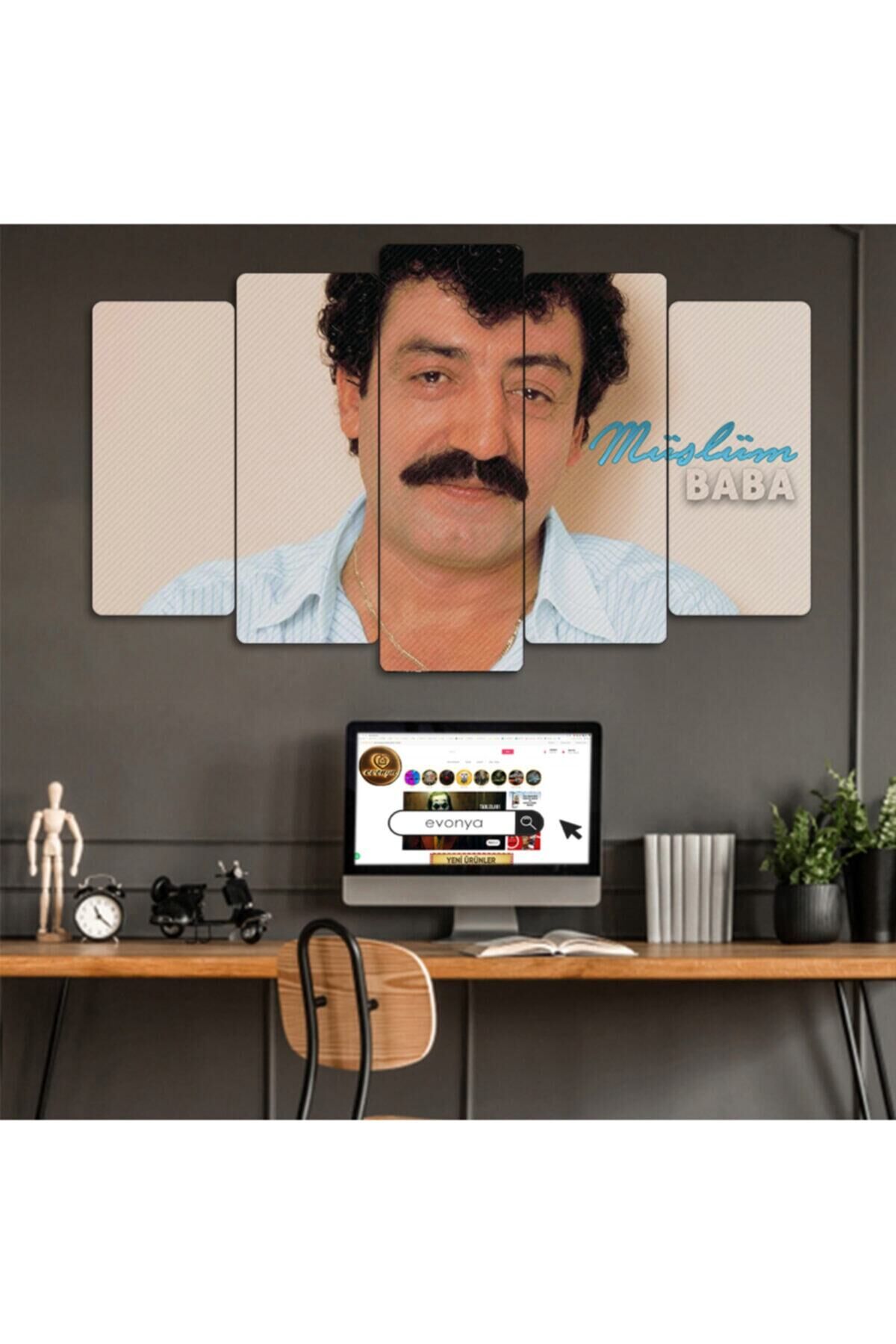 Müslüm Baba, Müslüm Gürses - 5 Parçalı Tablo