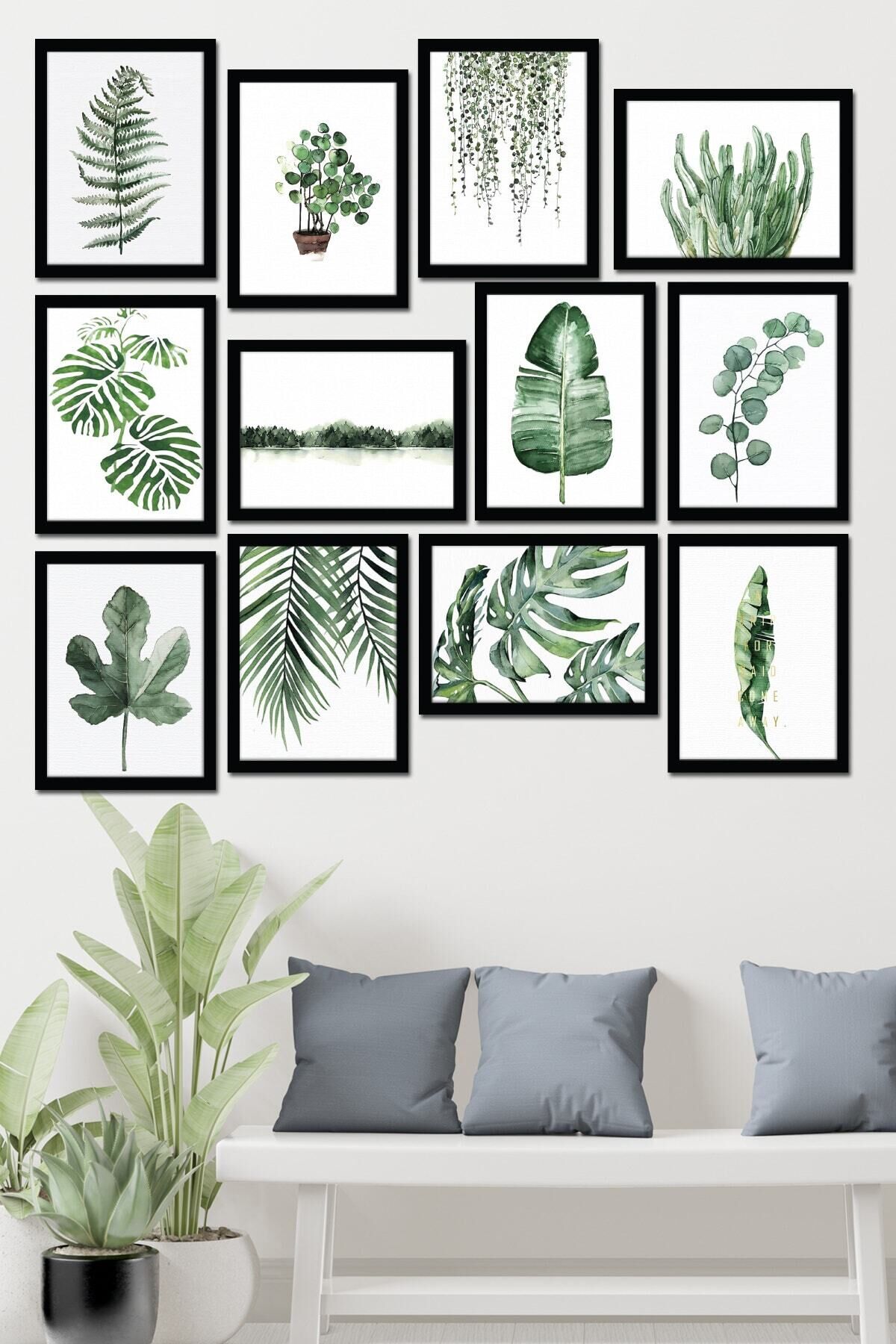 Modern Style 12 Parçalı Mdf Tablo Mck102