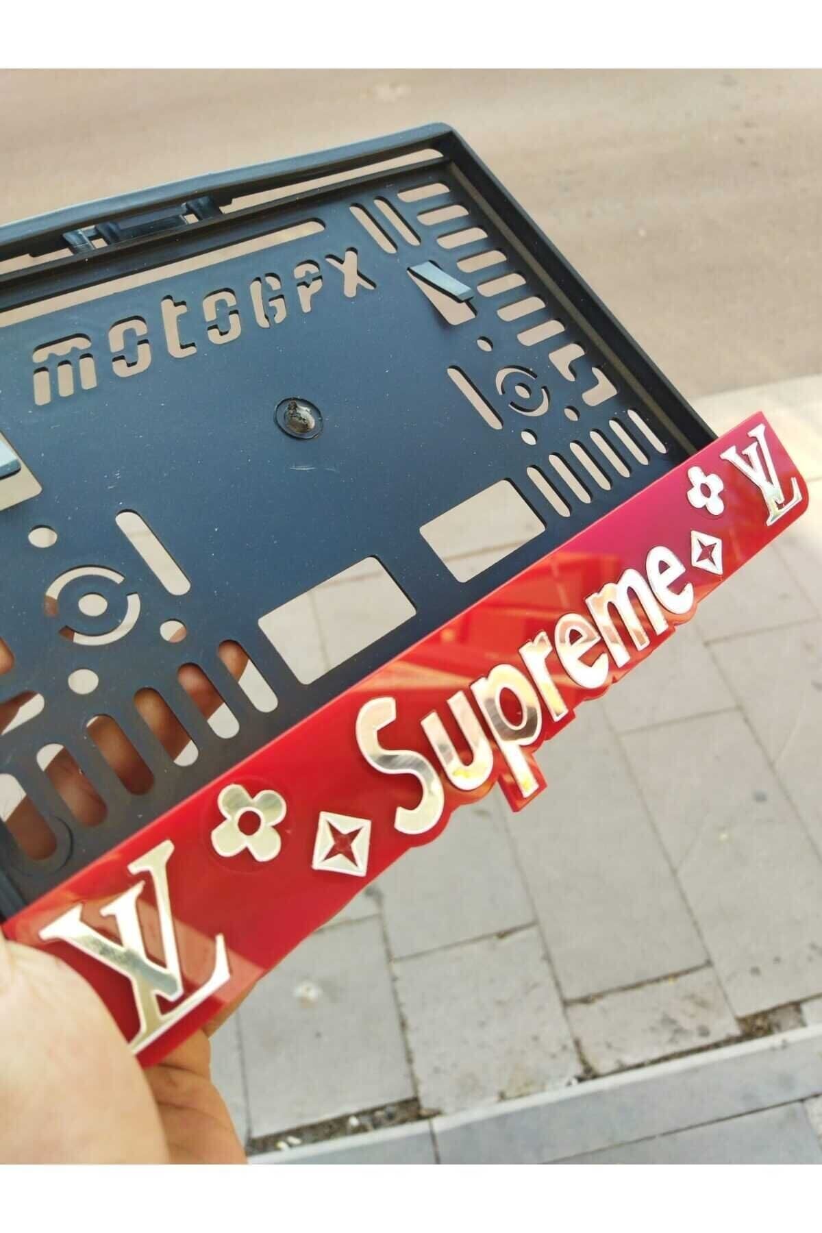 MOTOR PLAKALIK SUPREME LAZER KESİM PLEKSİ ( 1 ADET )