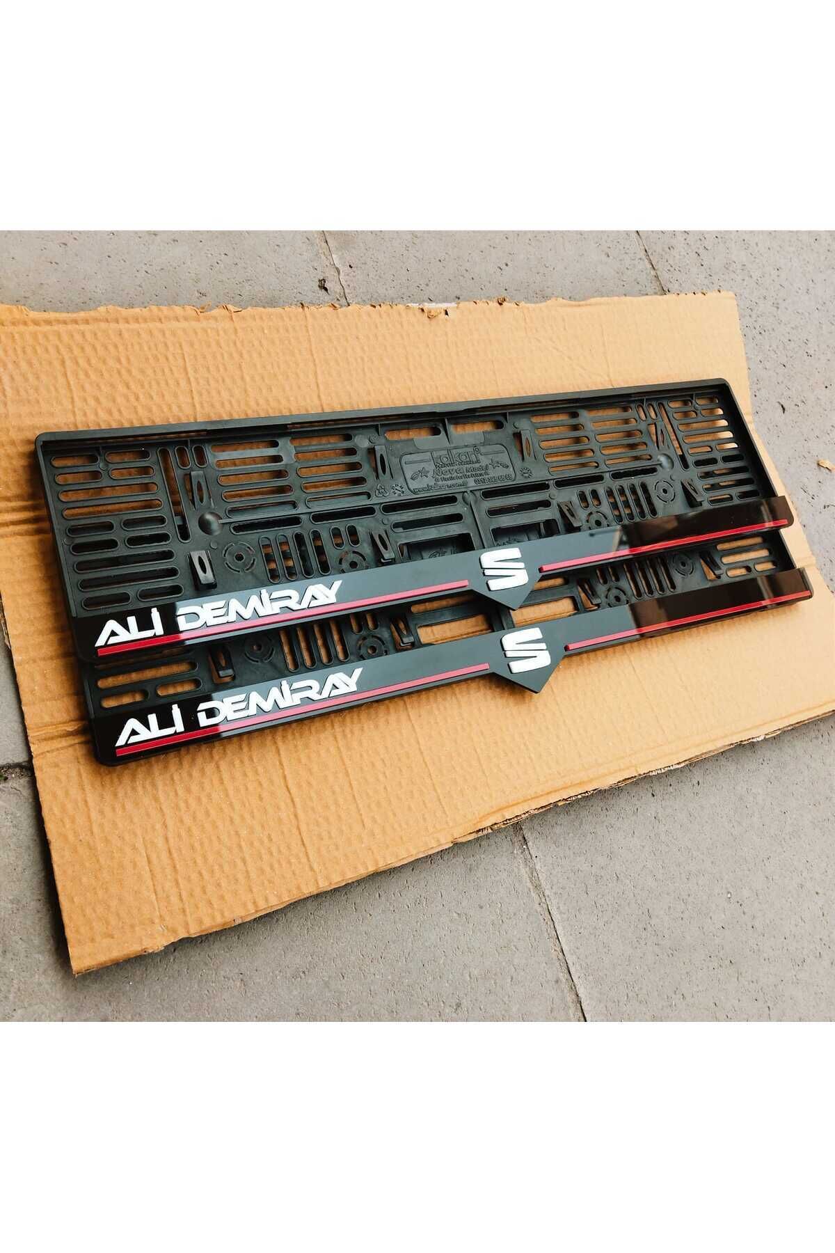 Plakalık Lazer Kesim Pleksi (2 Adet) SEAT LOGOLU KİŞİYE ÖZEL PLAKALIK | İSİME ÖZEL PLAKALIK