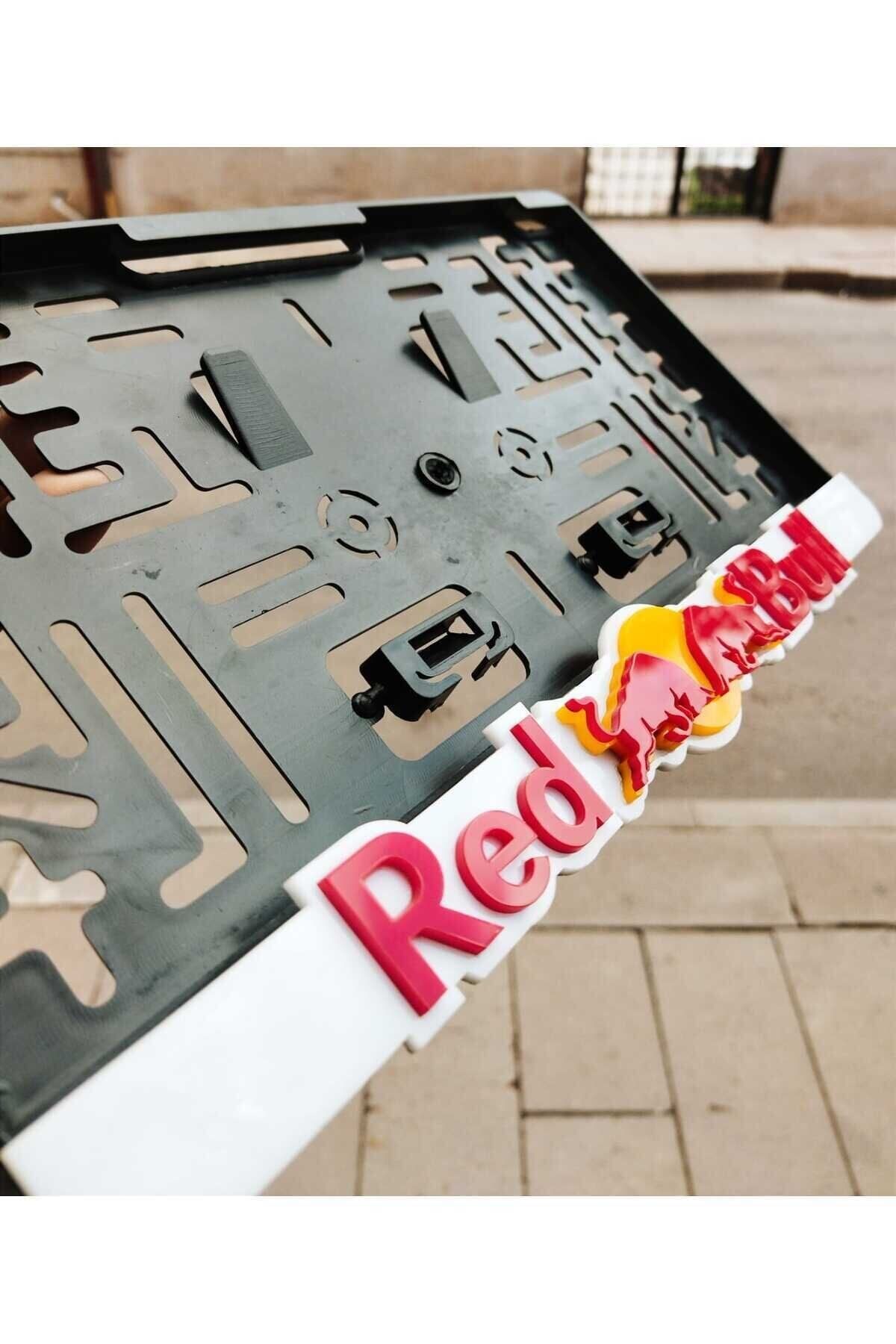 Kare Plakalık Red Bull Model Takmatik Pleksi 3d Kabartma Kişiye Özel Lazer Kesim