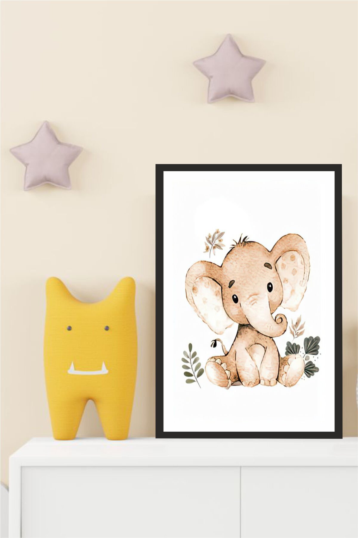 Çocuk Odası Tasarımlı Çerçeve Görünümlü Mdf Tablo