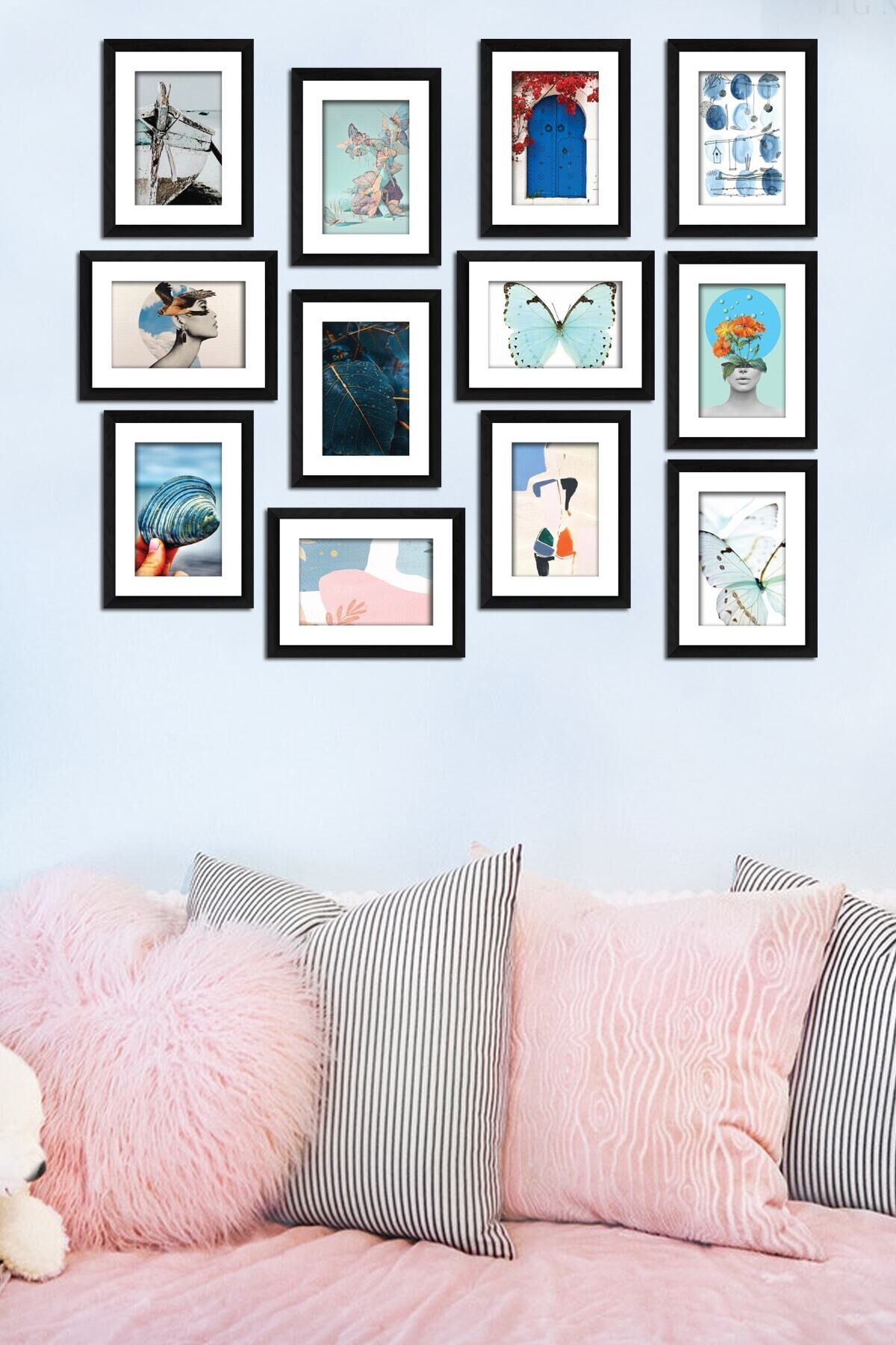 Modern Style 12 Parçalı Mdf Tablo Mck010