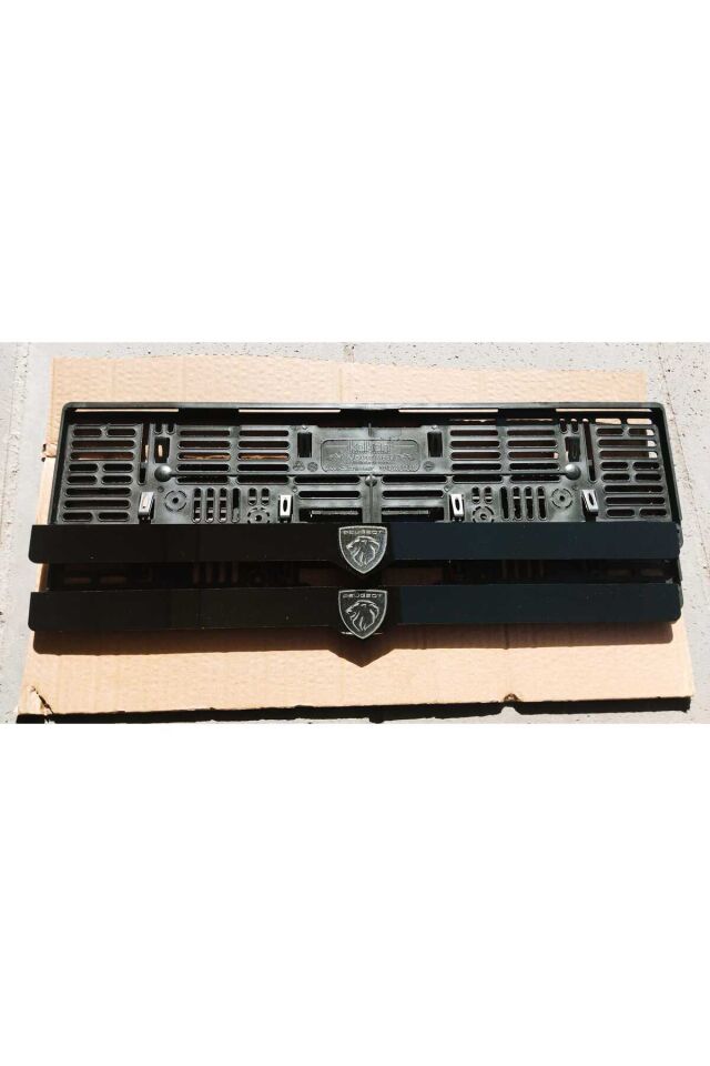 Plakalık Lazer Kesim Pleksi ( 2 Adet ) PEUGEOT logolu KİŞİYE ÖZEL PLAKALIK | İSİME ÖZEL PLAKALIK