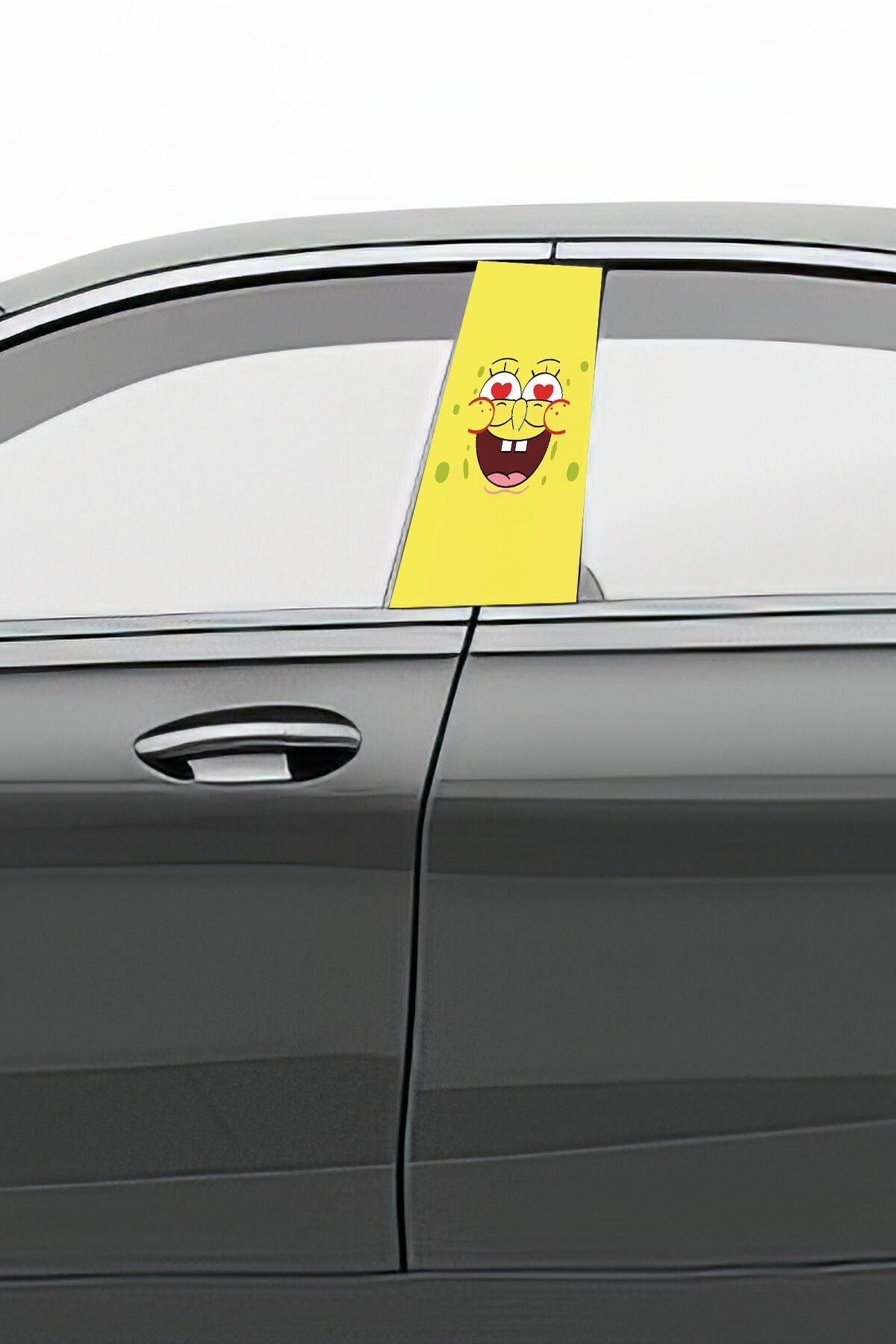 Araç Kapı Direk Kaplama Folyosu Desenli (Sağ Sol Takım) (2 Adet) - 22x50 Cm