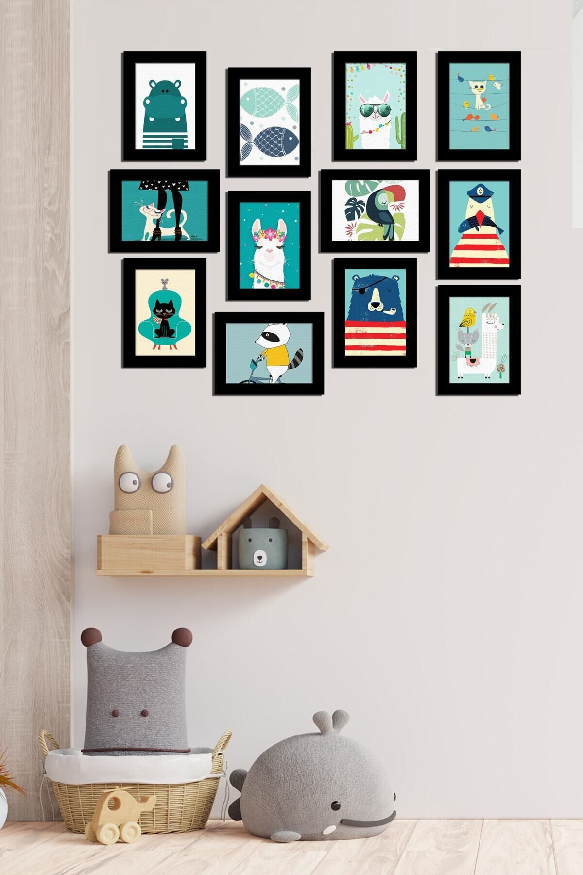 Modern Style 12 Parçalı Mdf Tablo Mck055