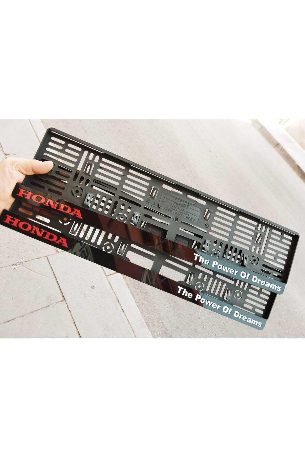 PLAKALIK HONDA Uyumlu LAZER KESİM PLEKSİ ( 2 ADET )