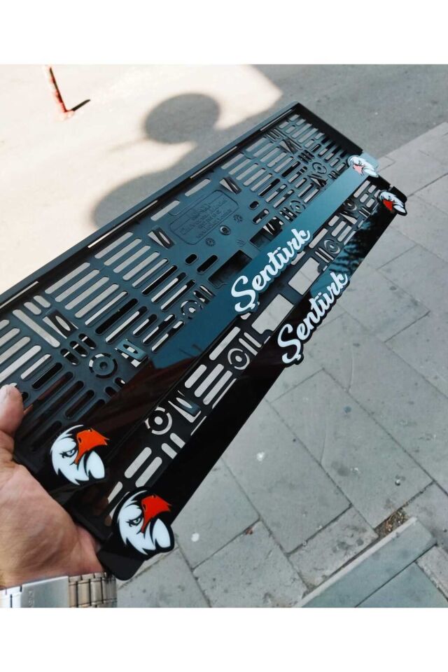 Plakalık Kartal Model Lazer Kesim Pleksi ( 2 Adet ) | Isime Özel Plakalık | Kişiye Özel Plakalık