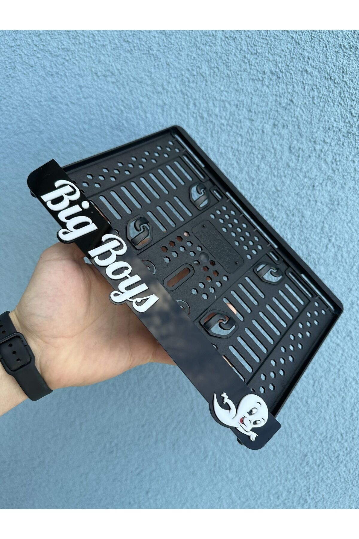 Casper 3d Kabrtmalı Pleksi Motor Plakalığı