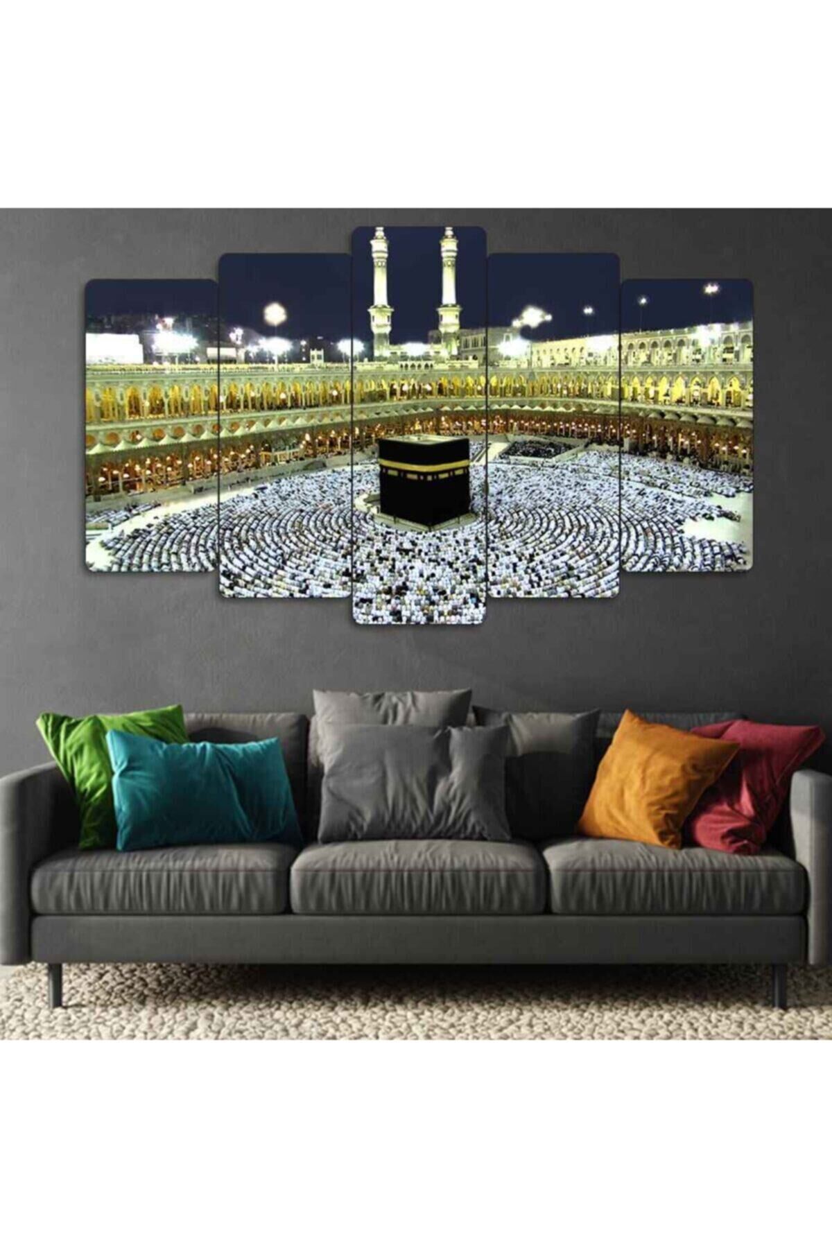 Kabe 5 Parçalı Tablo