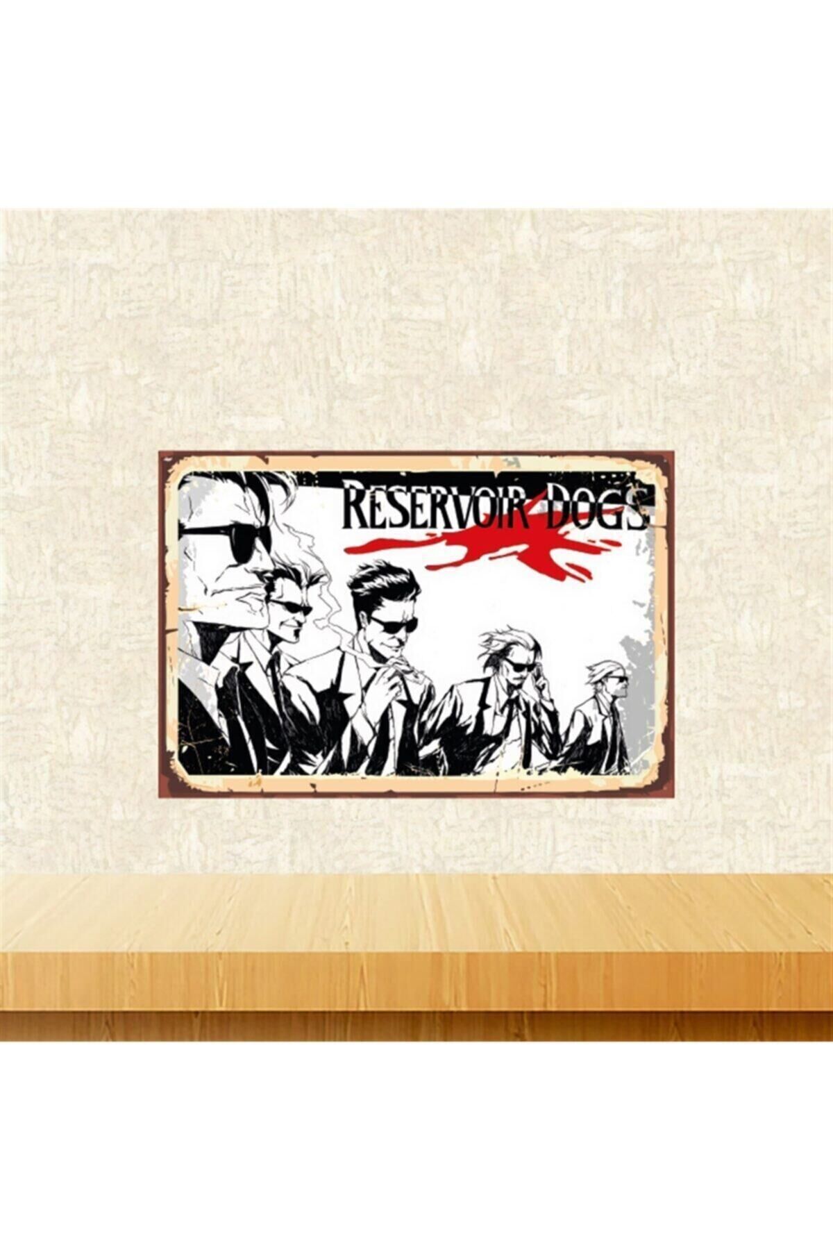 Retro Ahşap Tablo 20-30 cm