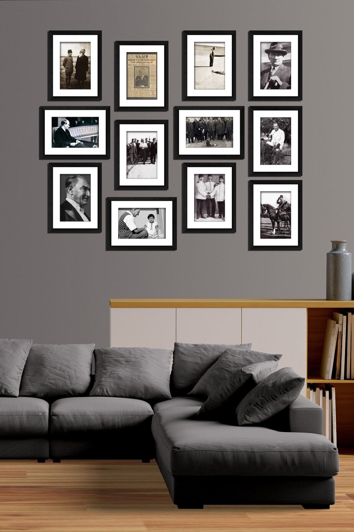 Modern Style 12 Parçalı Mdf Tablo Mck064