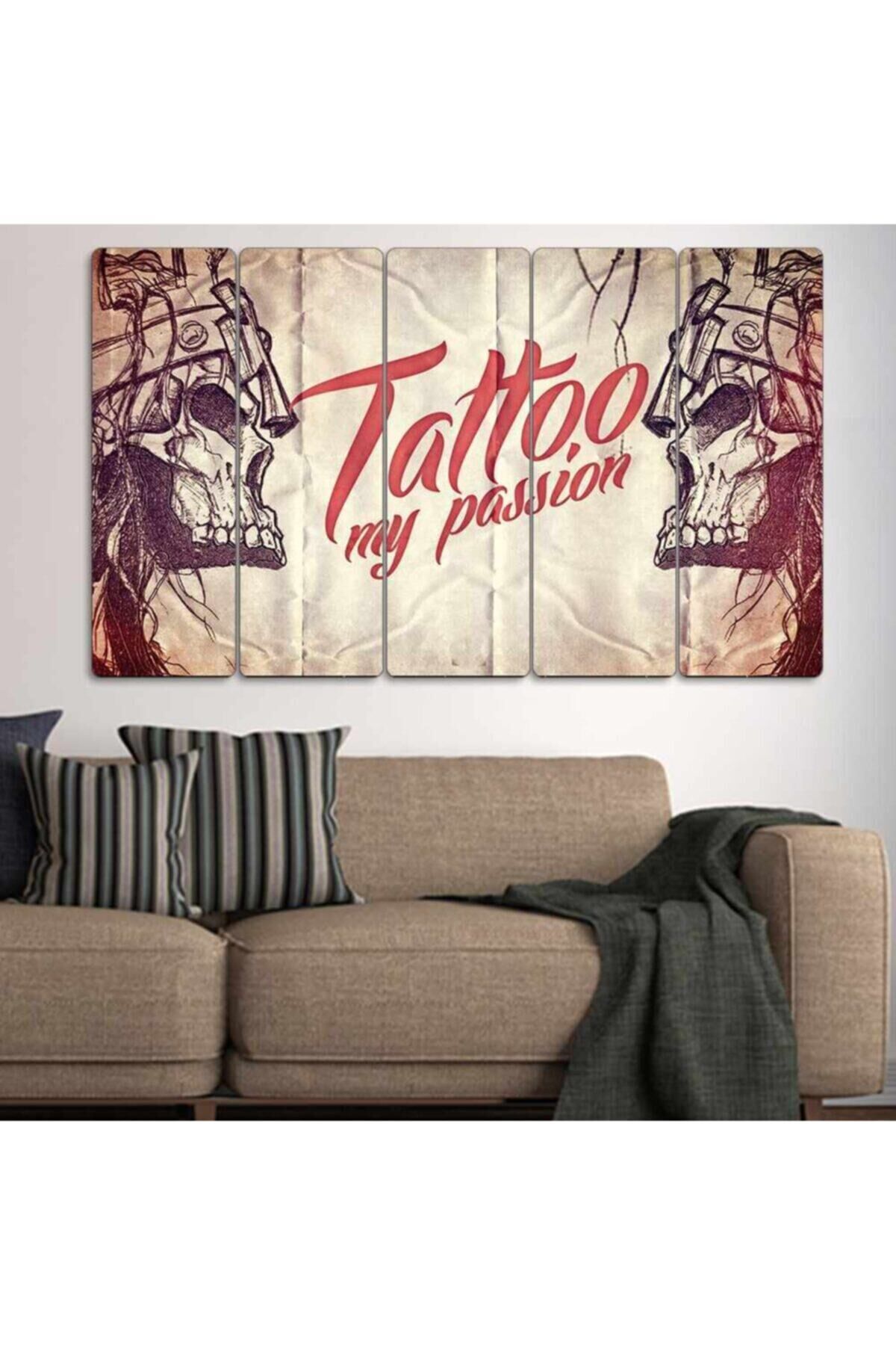 Tattoo - 5 Parçalı Tablo