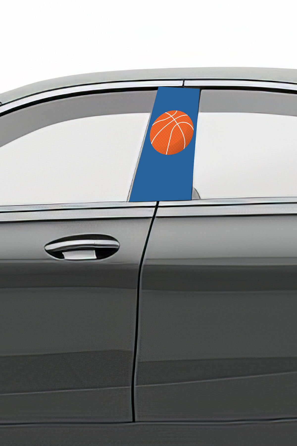 Araç Kapı Direk Kaplama Folyosu Desenli (Sağ Sol Takım) (2 Adet) - 22x50 Cm