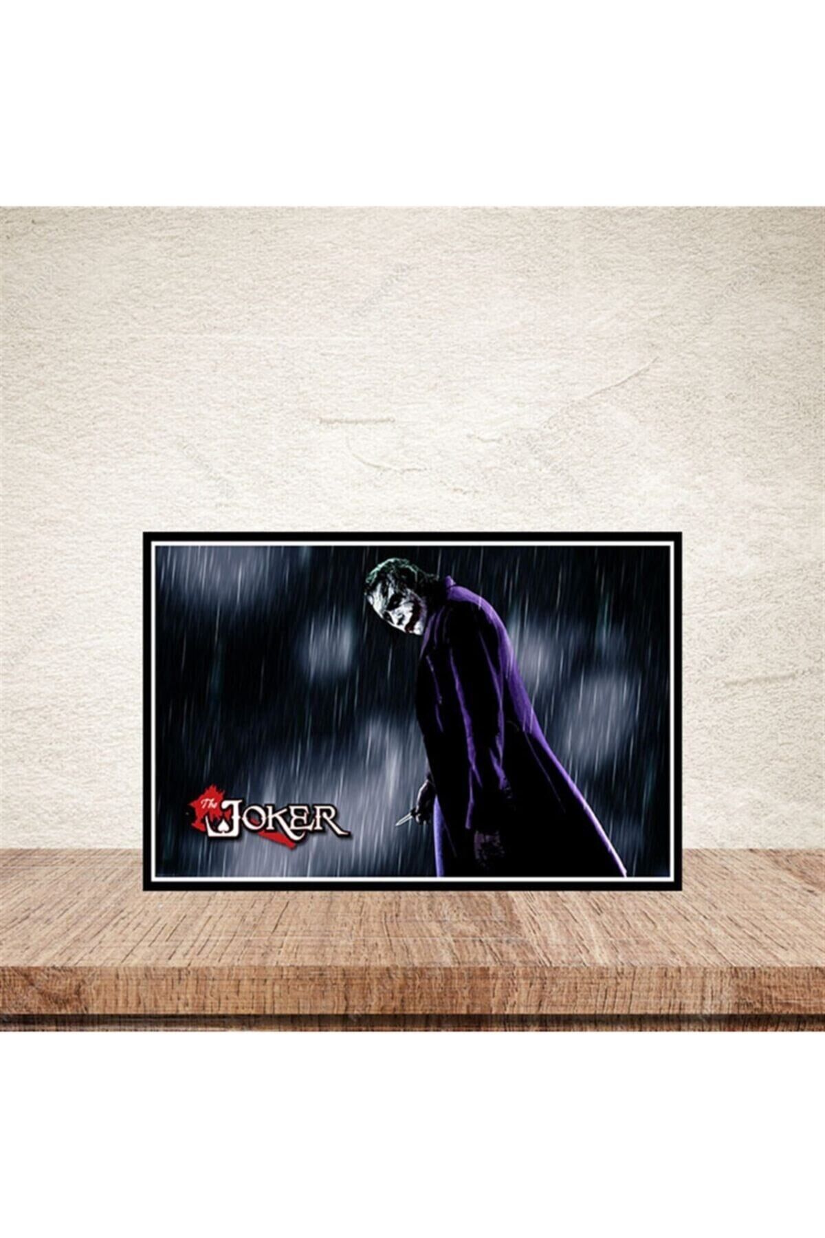 The Joker 20-30 Cm Retro Ahşap Poster