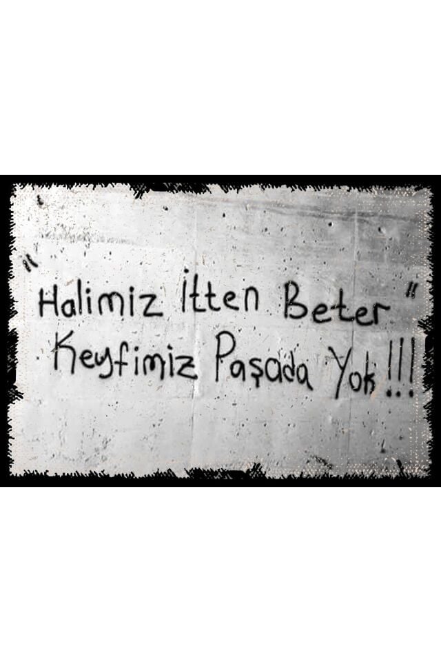 Yazılı Retro Ahşap Poster