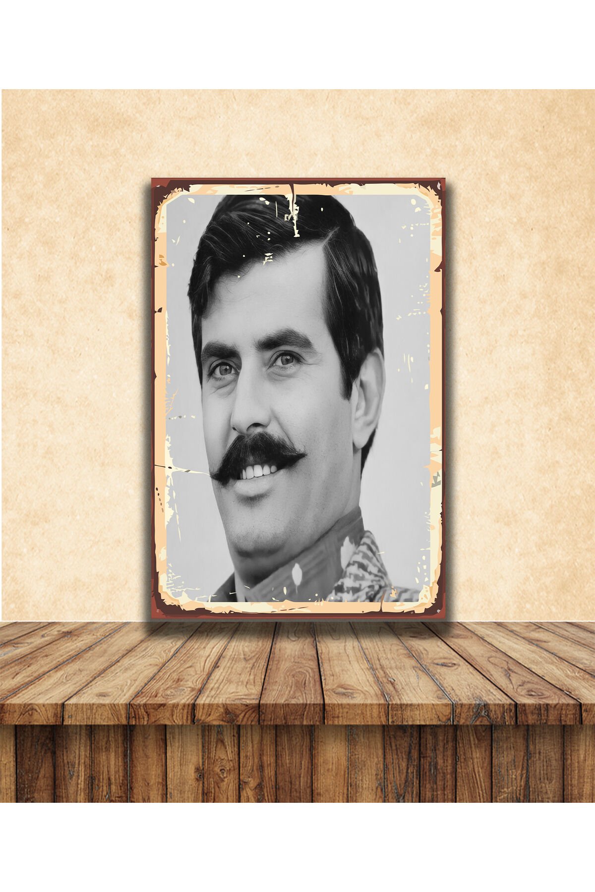 Tarık Akan Temalı 20 x 30 CM MDF Tablo