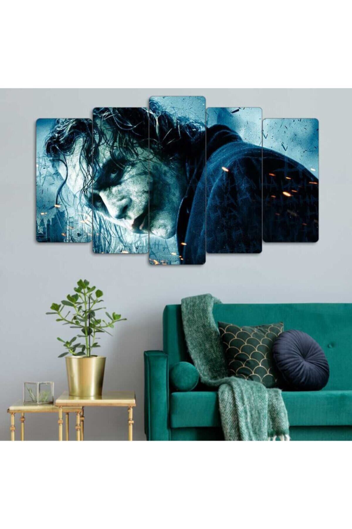 Joker - 5 Parçalı Tablo