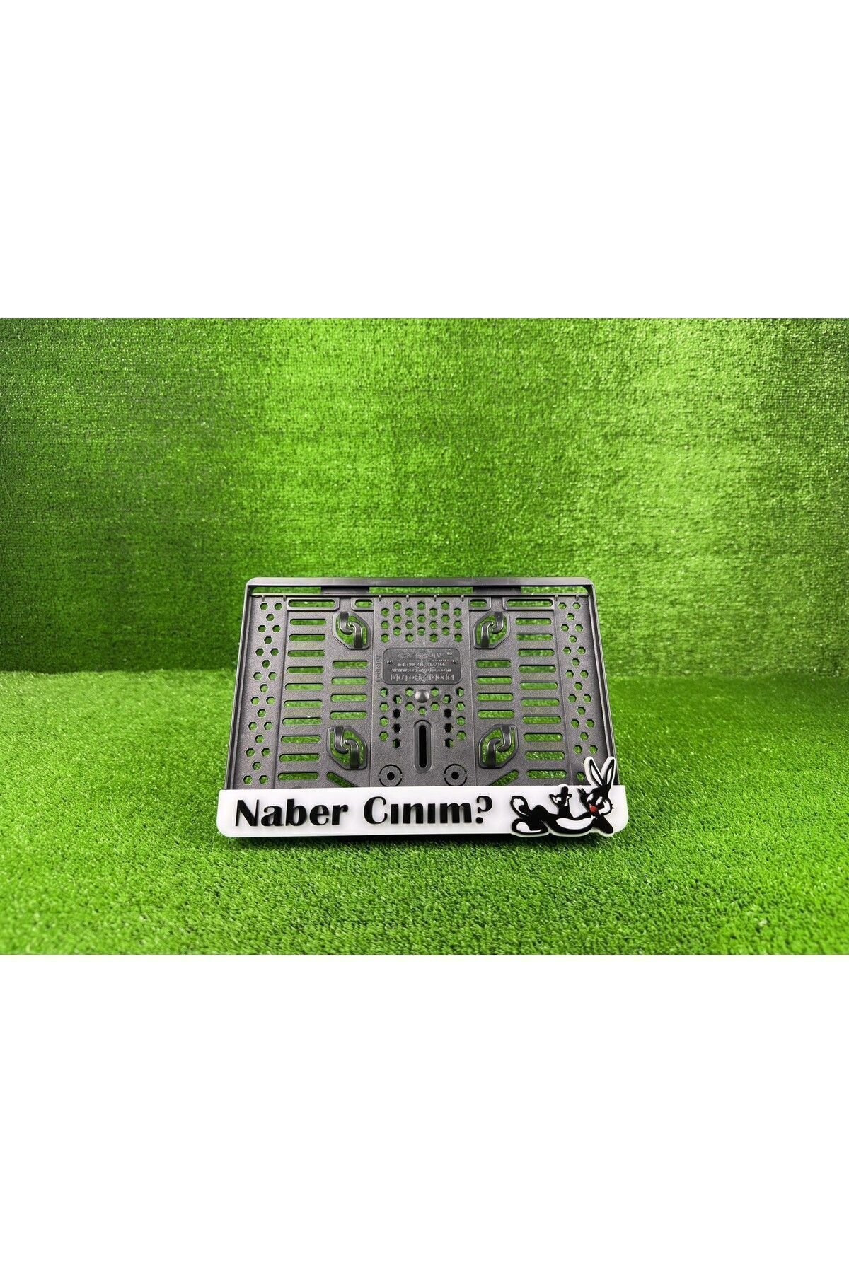 Bugs Bunny Naber Canım 3d Kabrtmalı Pleksi Motor Plakalığı