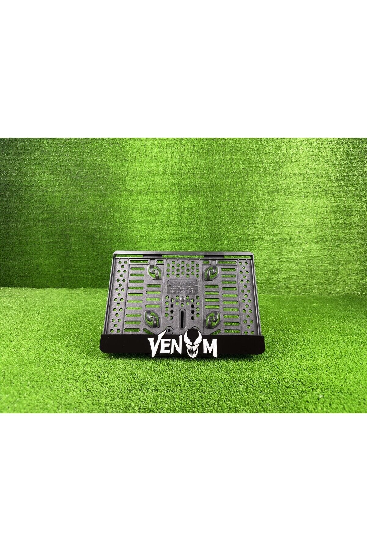 Red Bull Siyah 3d Kabrtmalı Pleksi Motor Plakalığı - 2