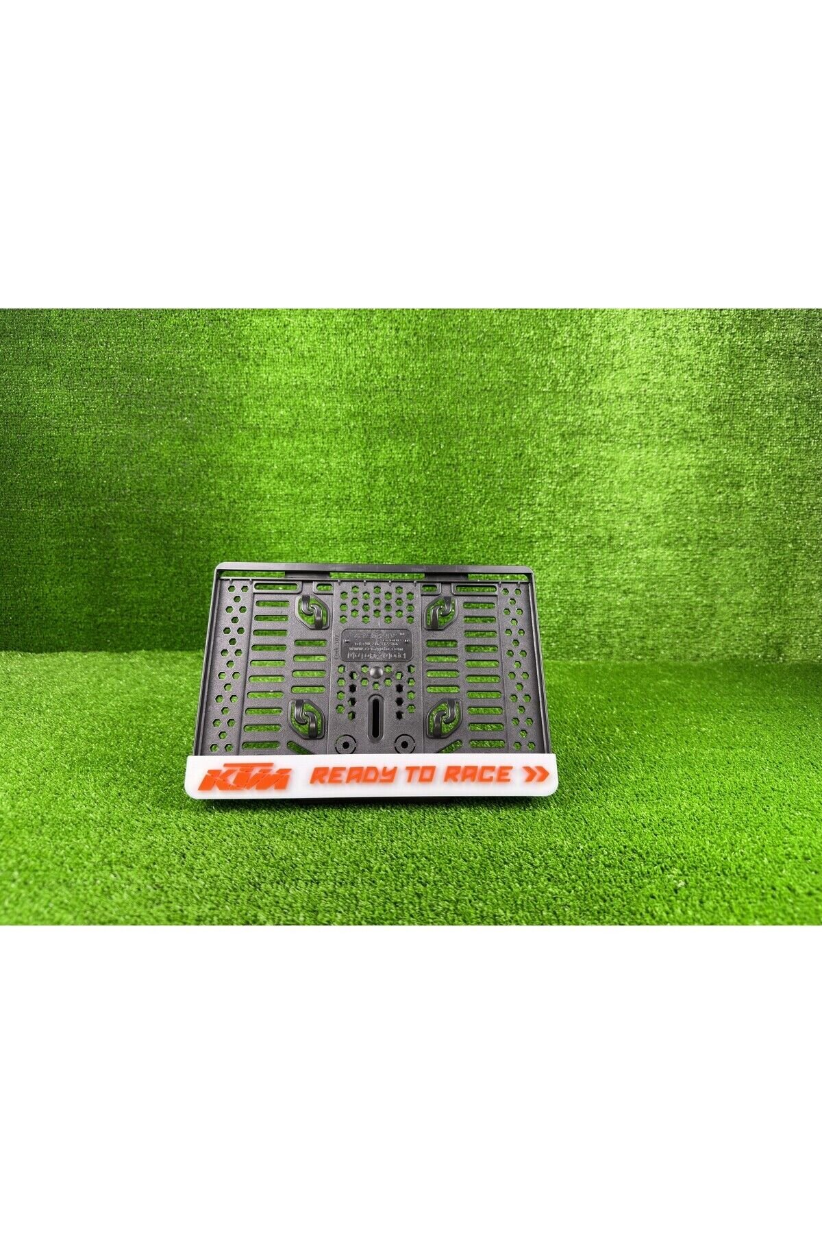 Ktm Ready To Raca Uyumlu 3d Kabrtmalı Pleksi Motor Plakalığı