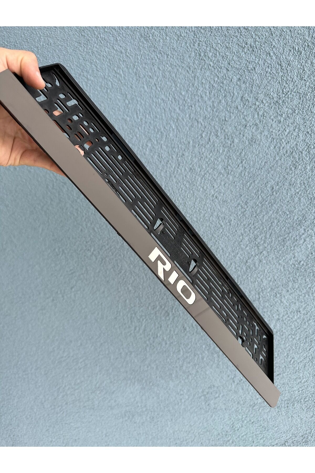 Kia Rio 3d Kabrtmalı Pleksi Araba Plakalığı 1 Takım