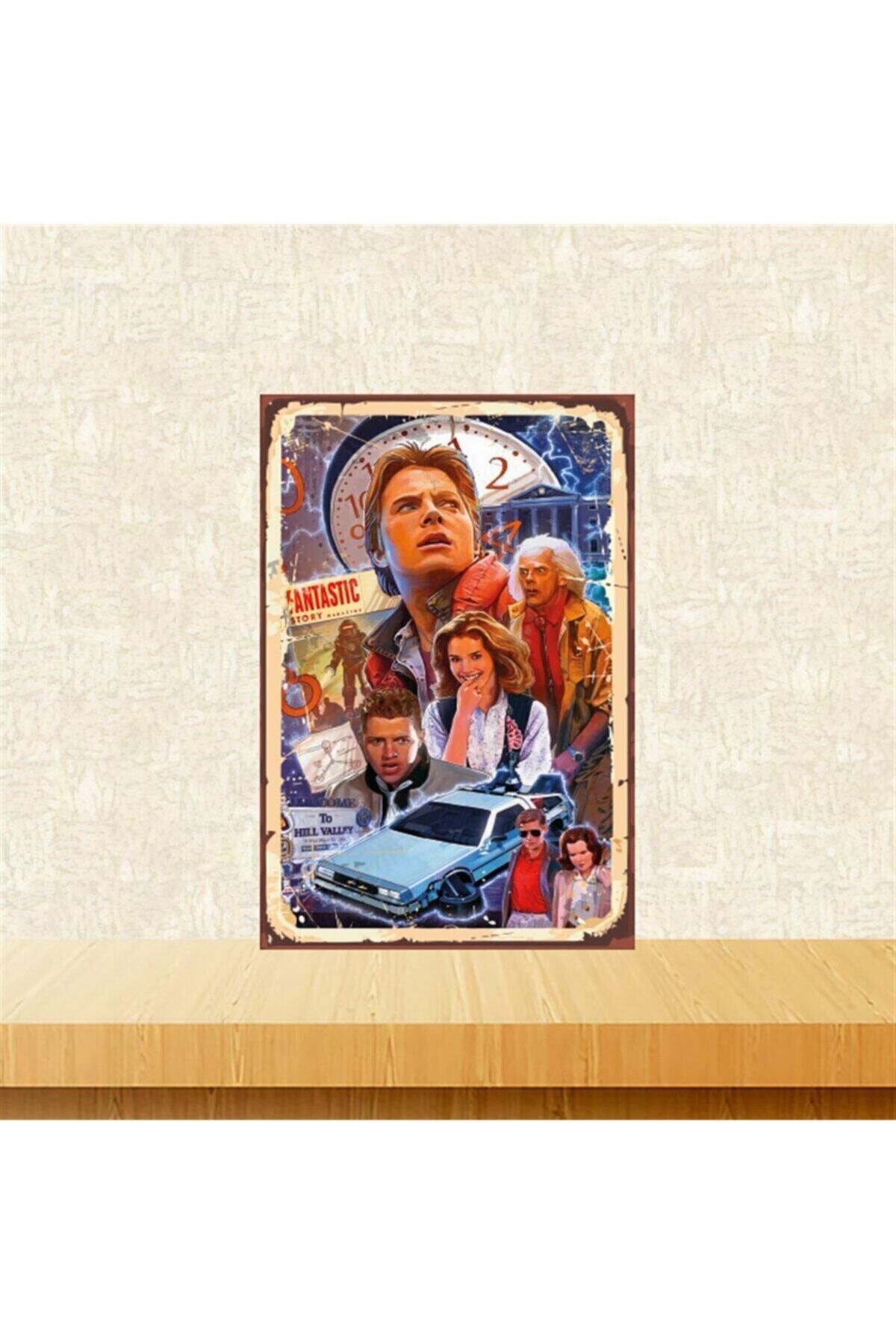 Fantastic Story 20-30 Cm Retro Ahşap Tablo Tkfx5084